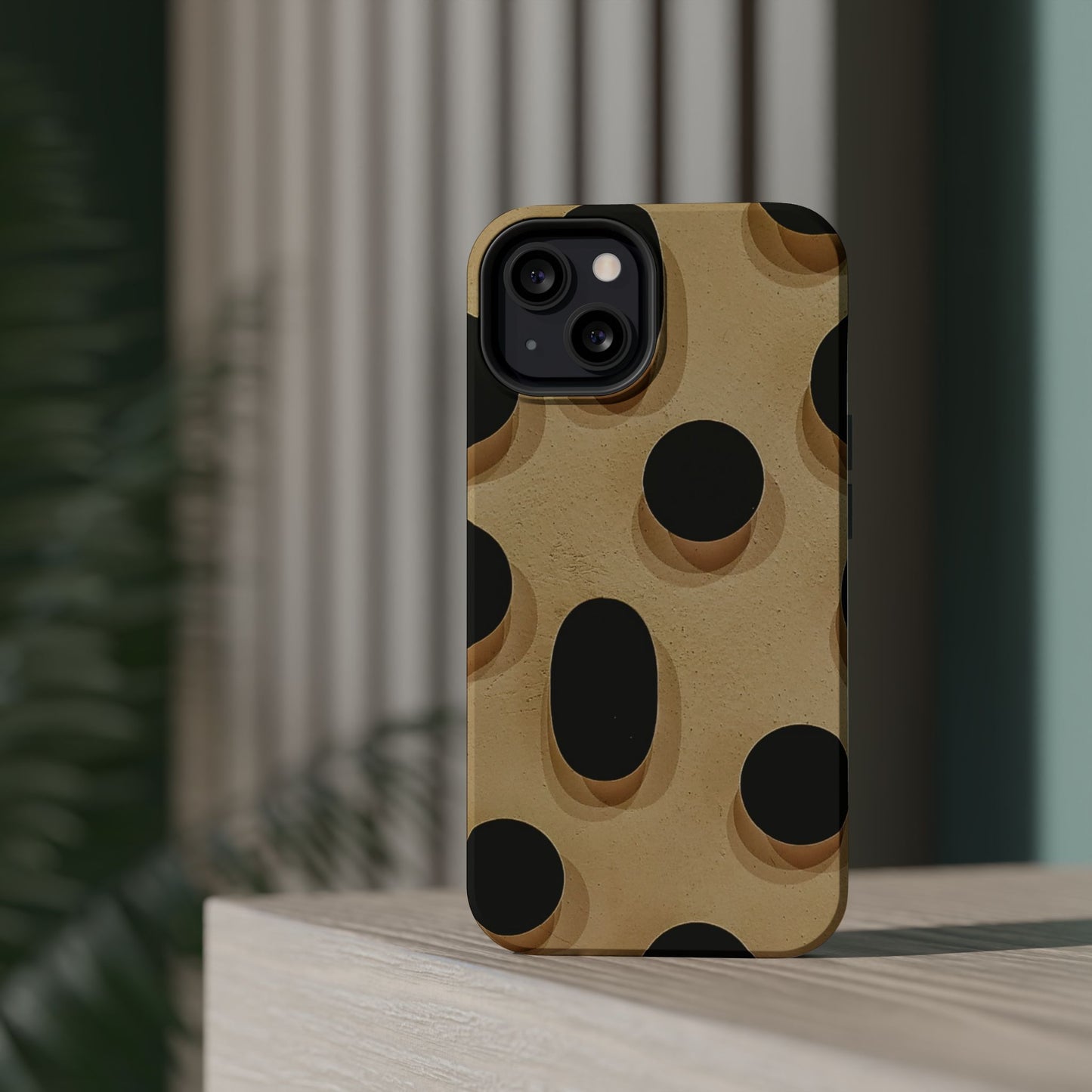Leopard polka dot Magnetic Tough Case