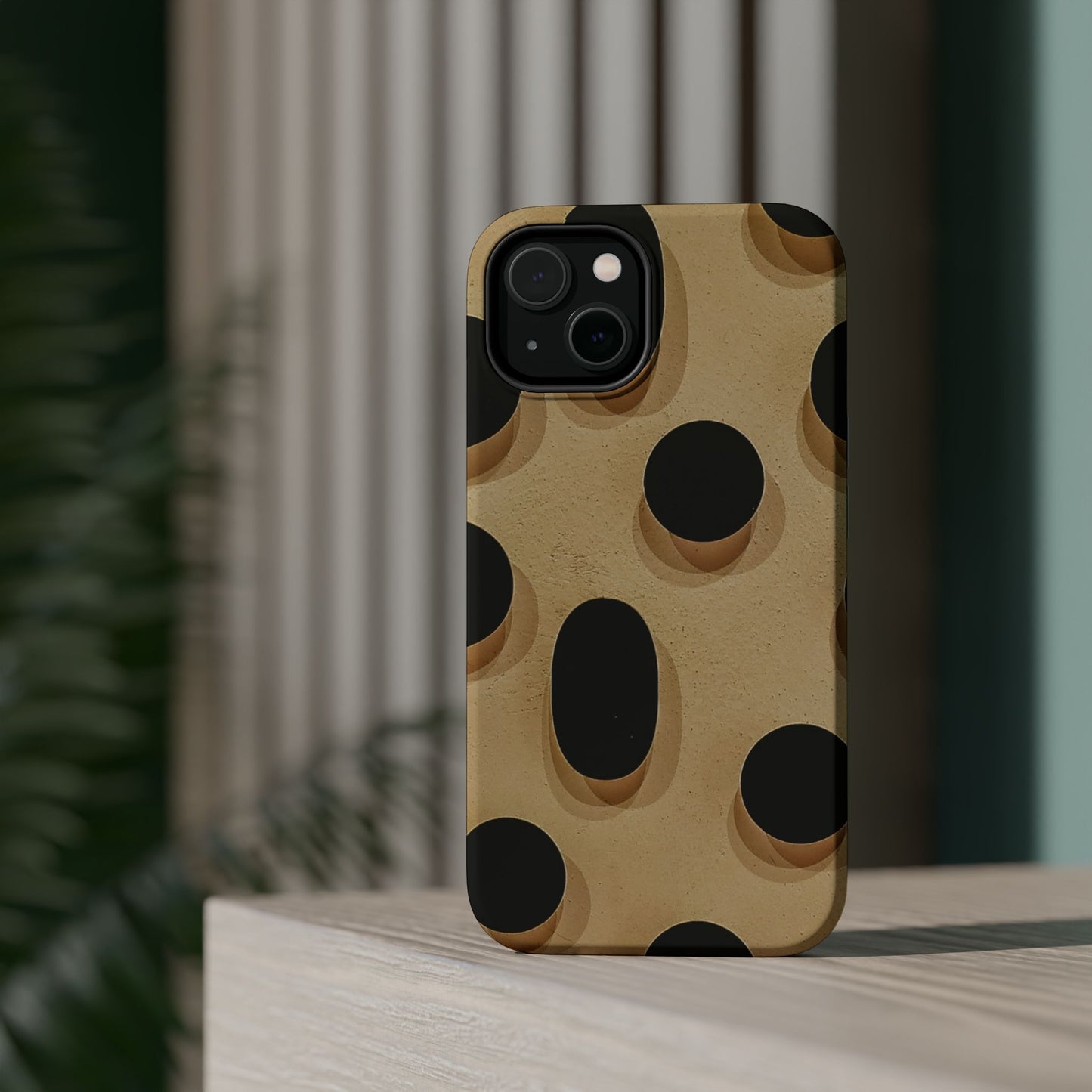 Leopard polka dot Magnetic Tough Case