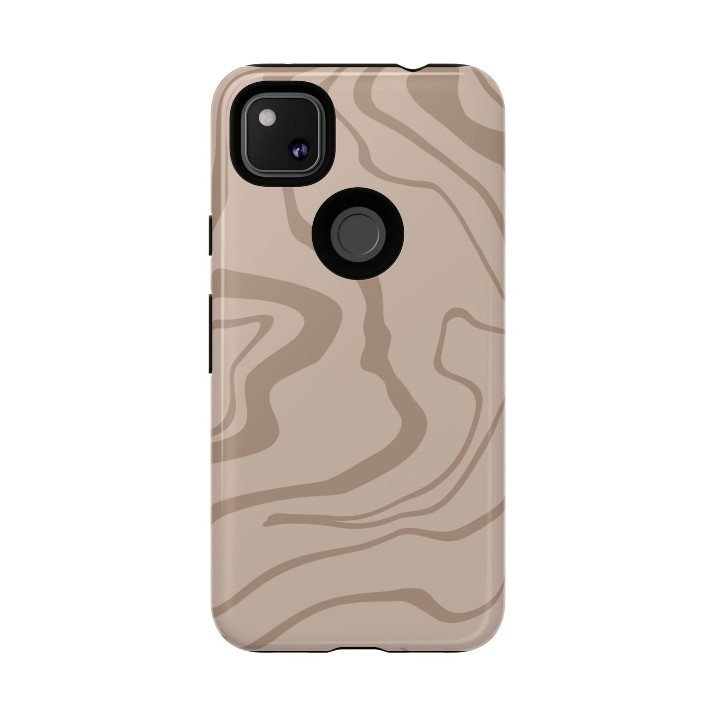 Beige designed Tough Case