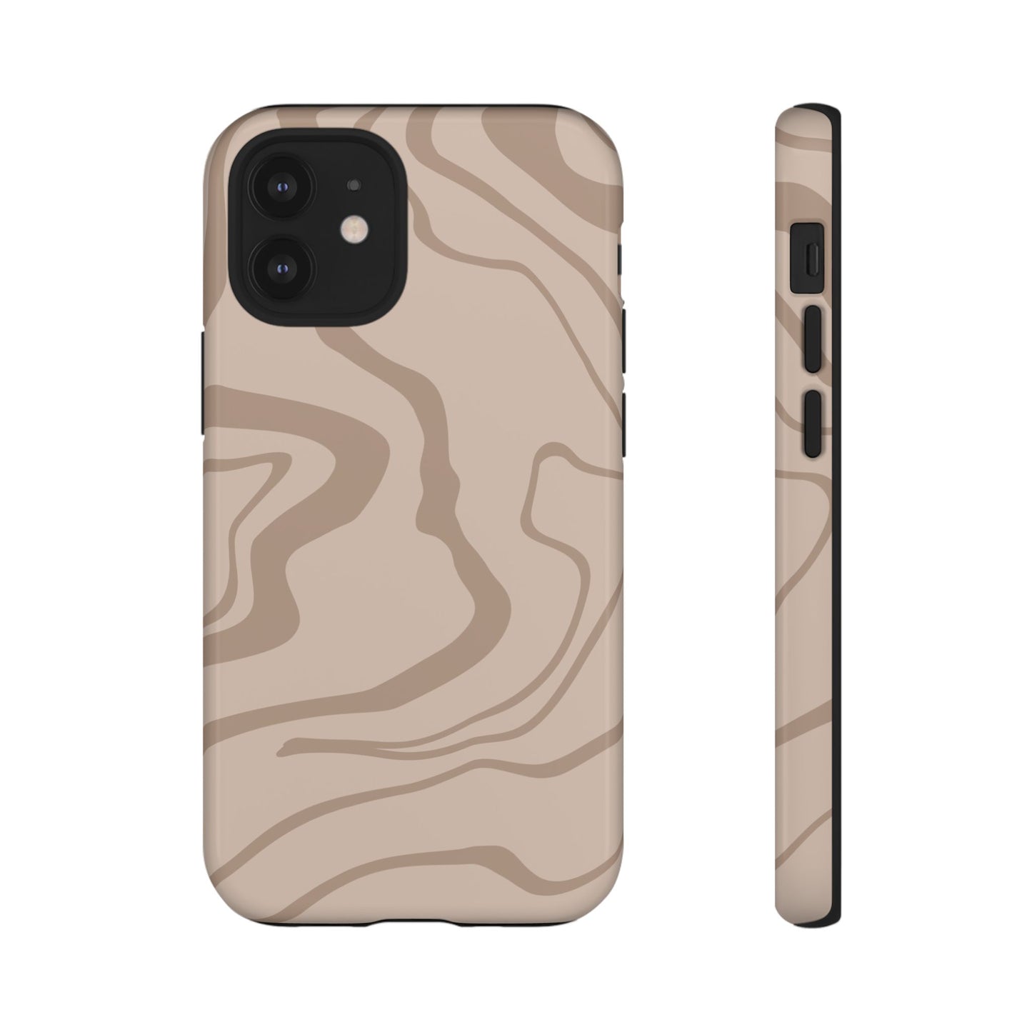 Beige designed Tough Case