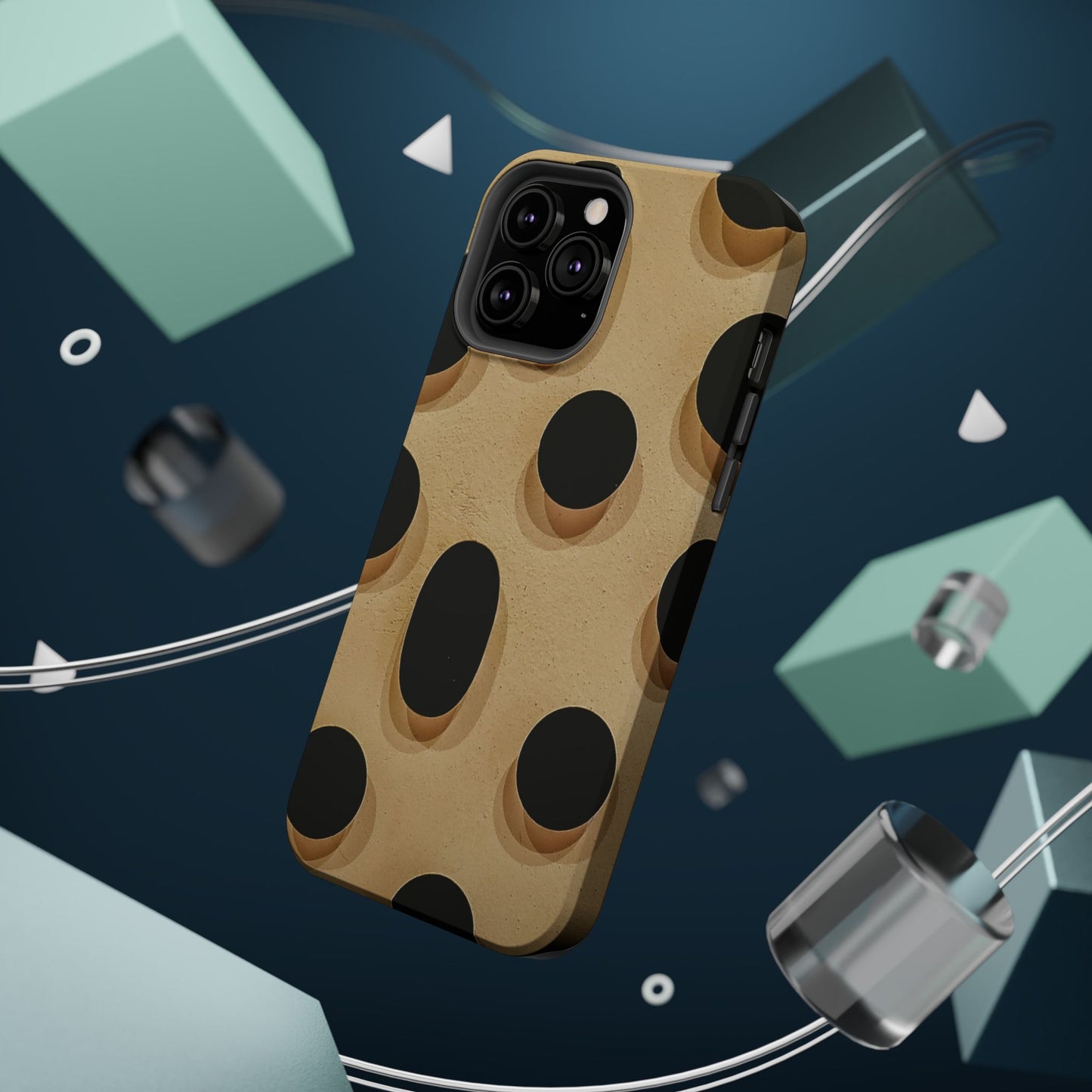 Leopard polka dot Magnetic Tough Case
