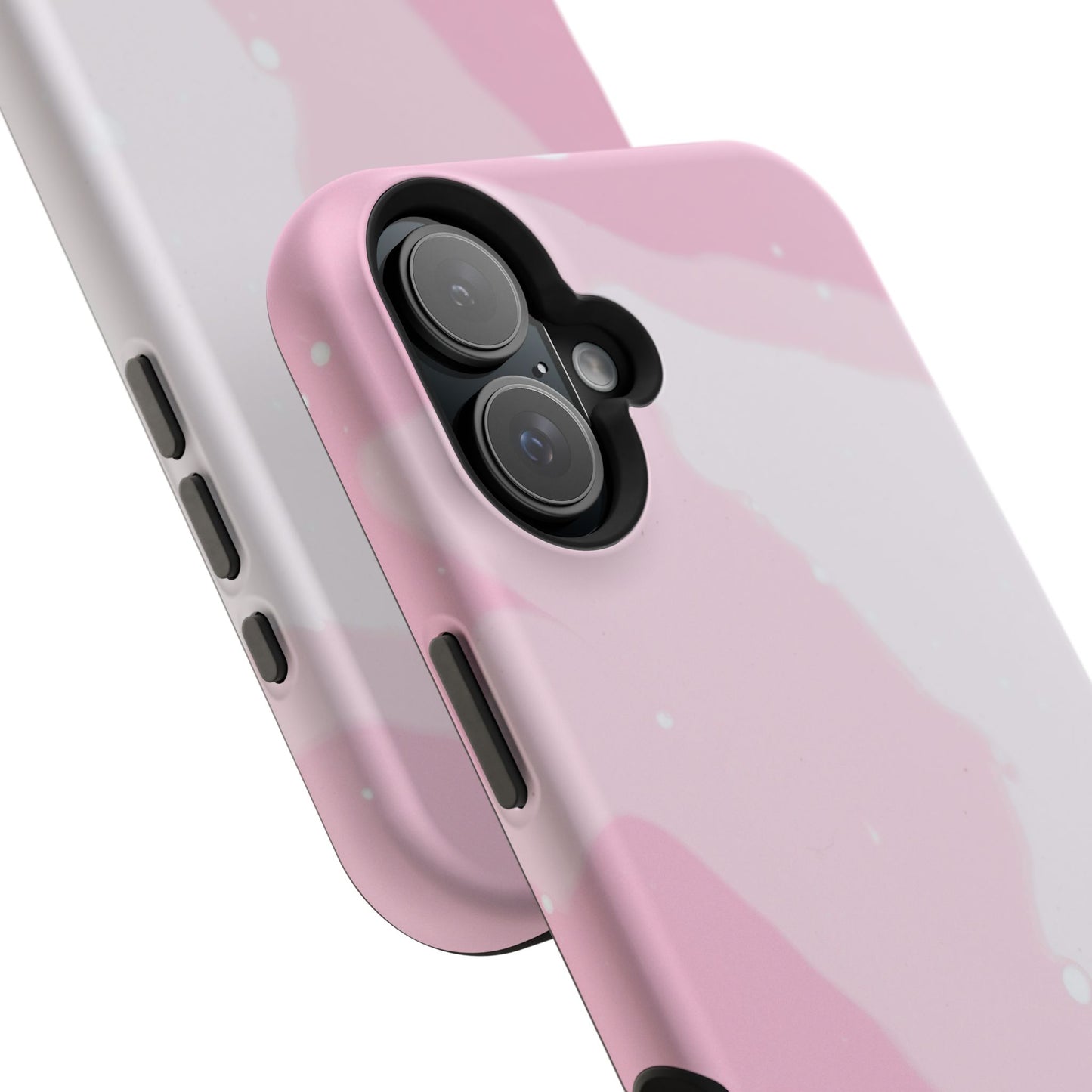 Pink and White Magnetic Tough Case