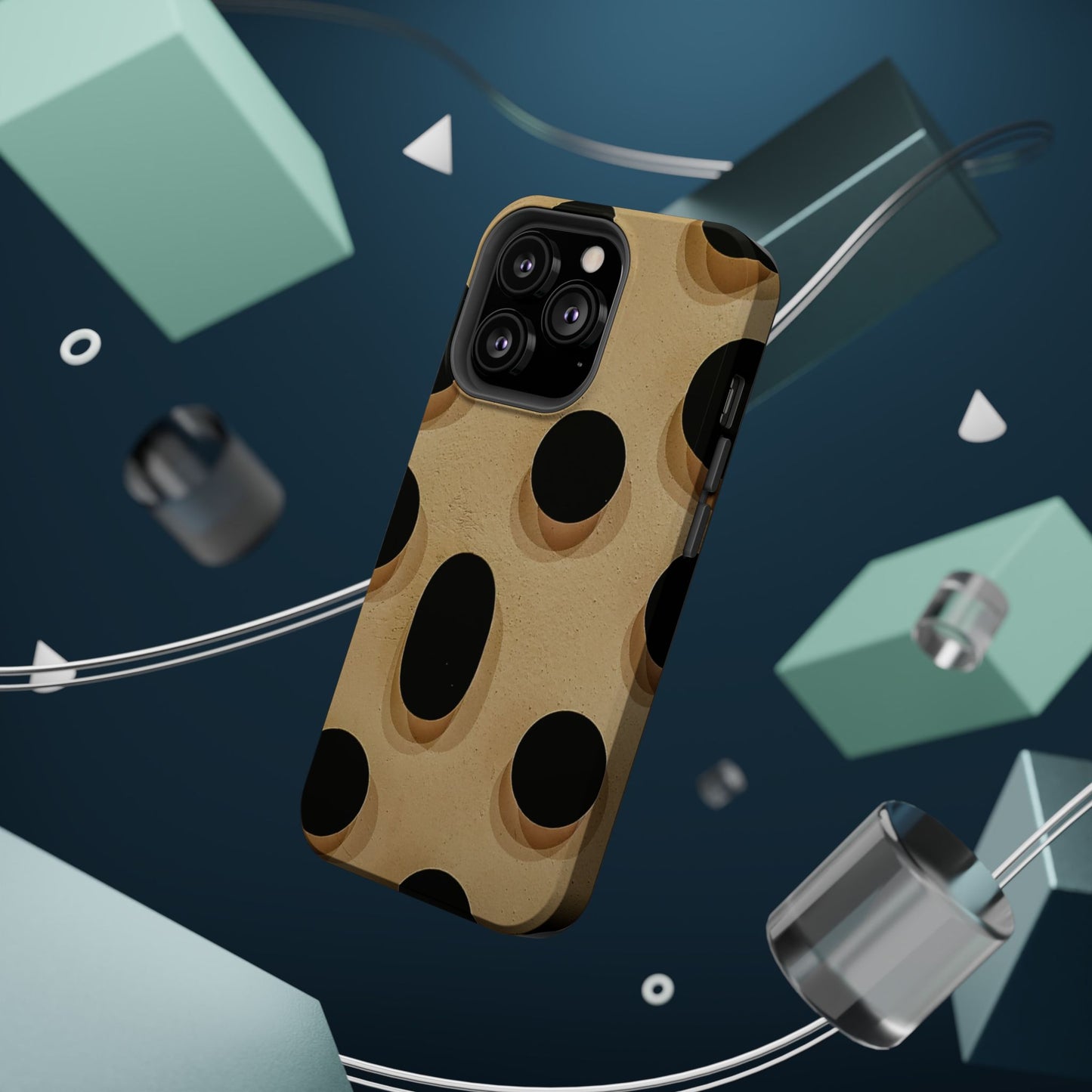Leopard polka dot Magnetic Tough Case