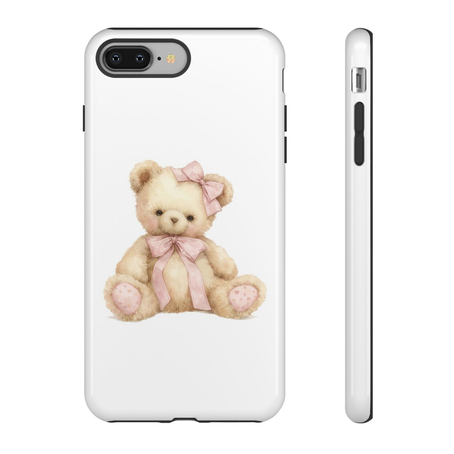 Coquette Teddy Bear Aesthetic Tough Phone Case
