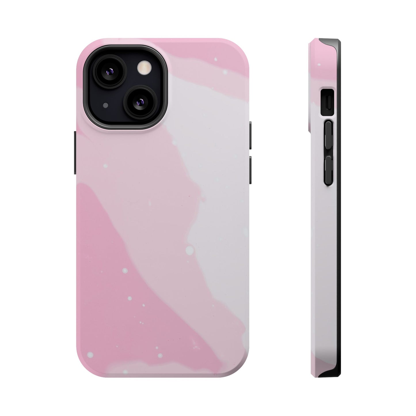 Pink and White Magnetic Tough Case