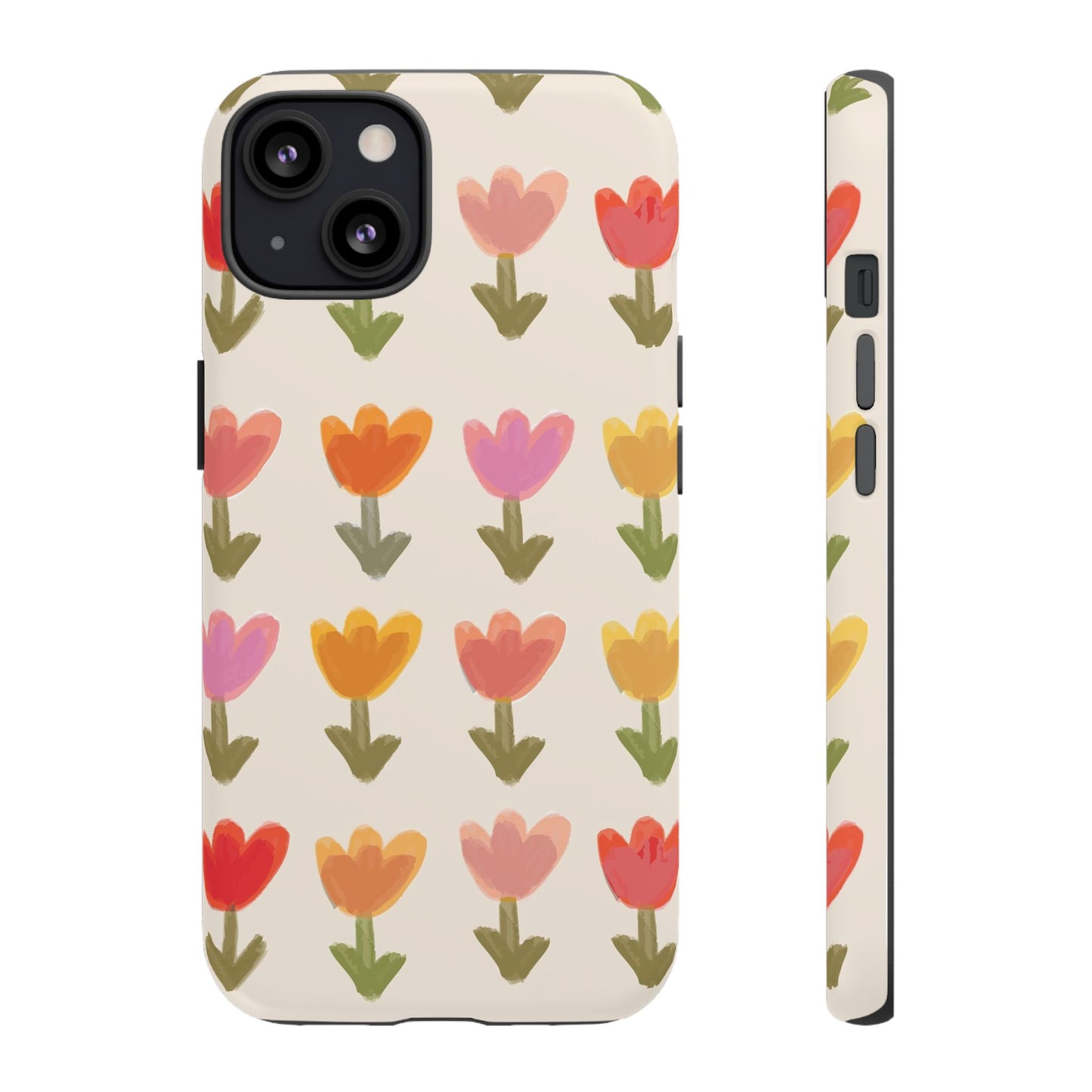 Pastel Flowers Tough Case