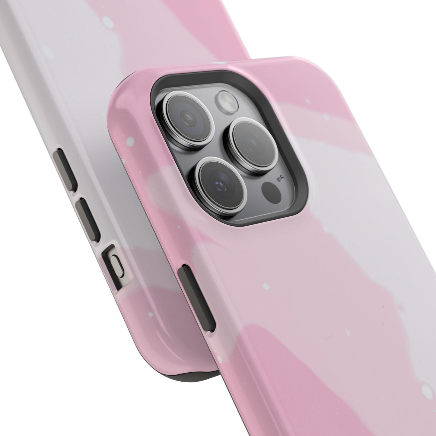 Pink and White Magnetic Tough Case