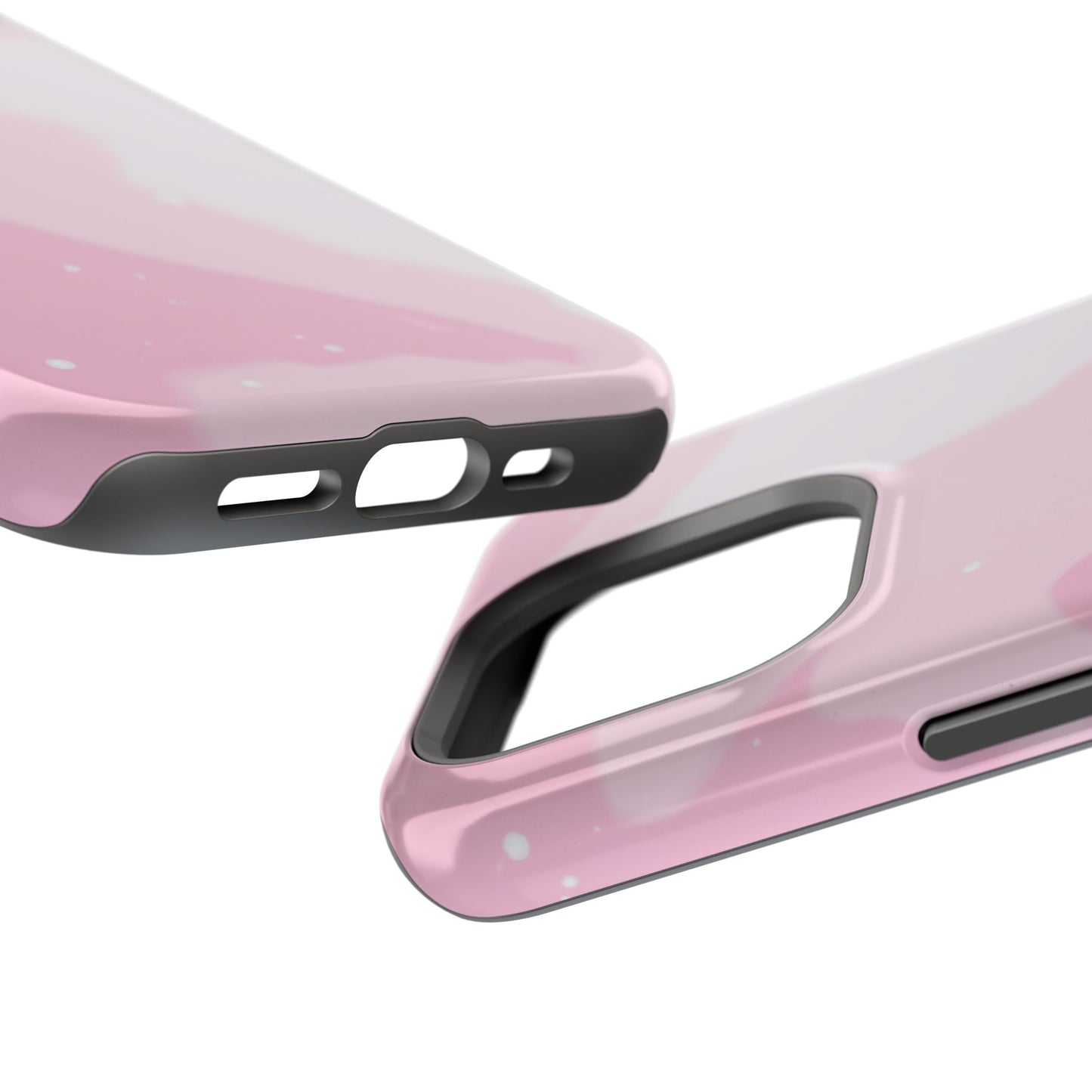 Pink and White Magnetic Tough Case