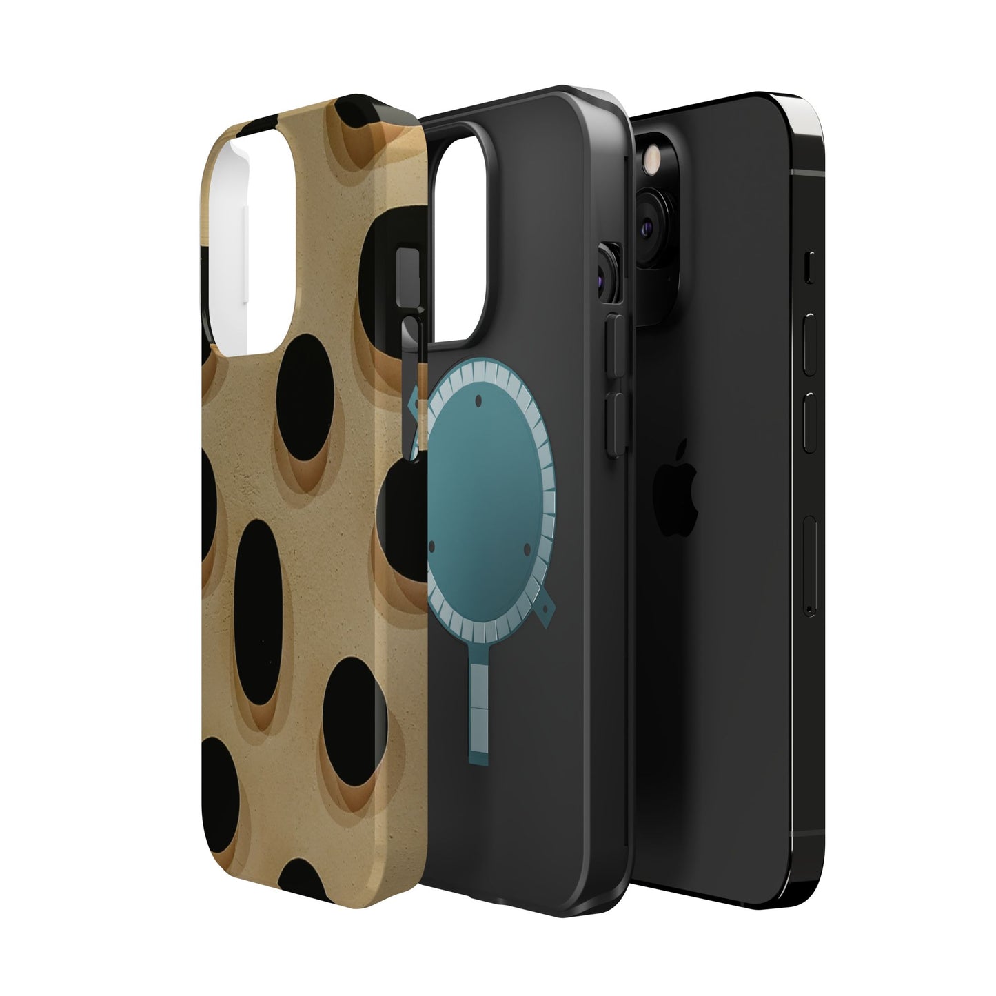 Leopard polka dot Magnetic Tough Case