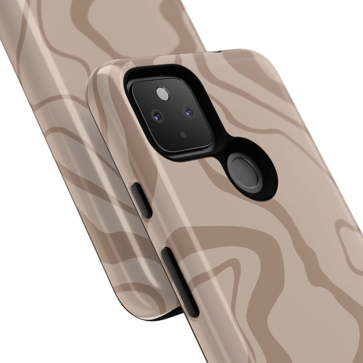 Beige designed Tough Case