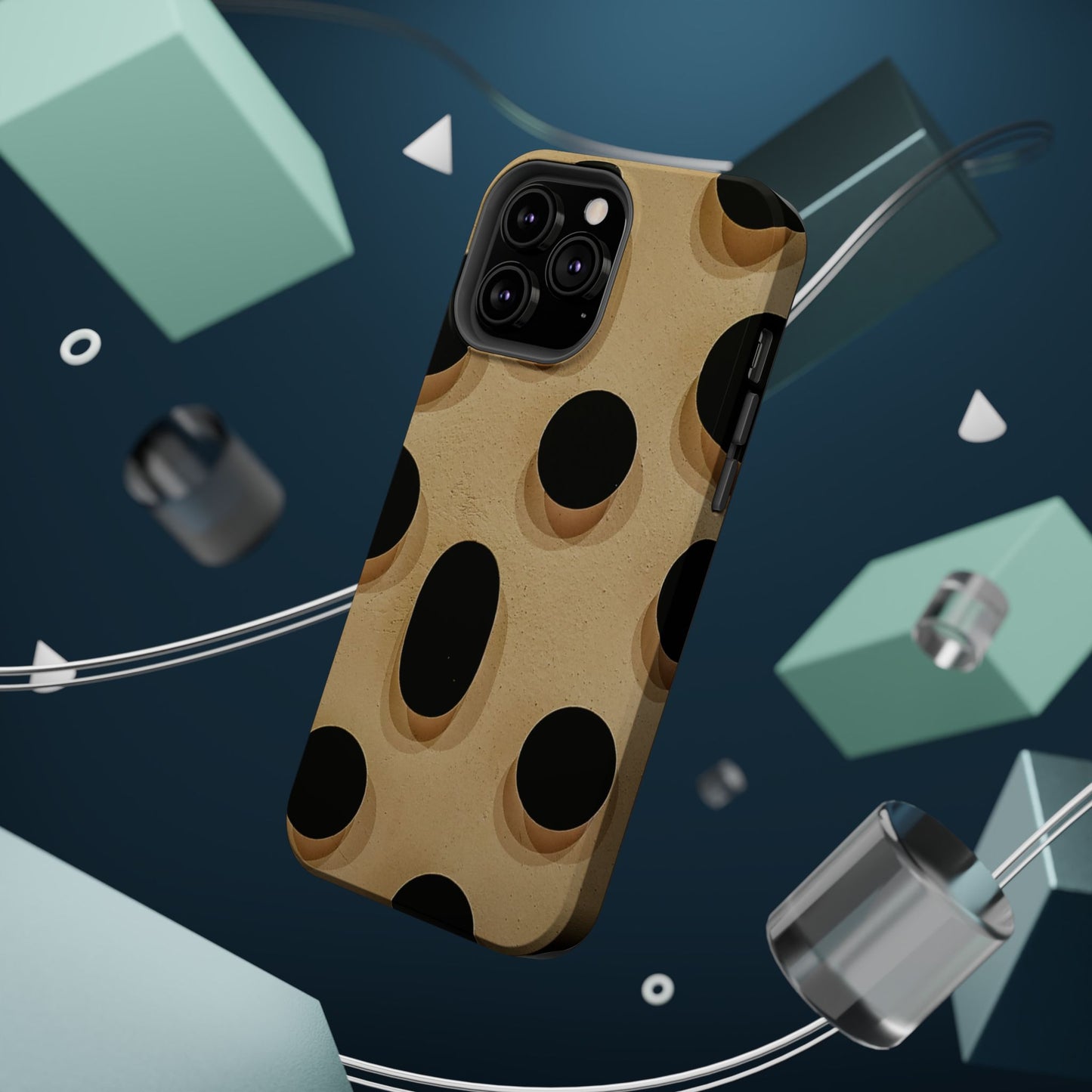 Leopard polka dot Magnetic Tough Case