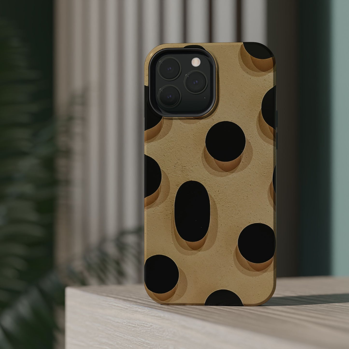 Leopard polka dot Magnetic Tough Case
