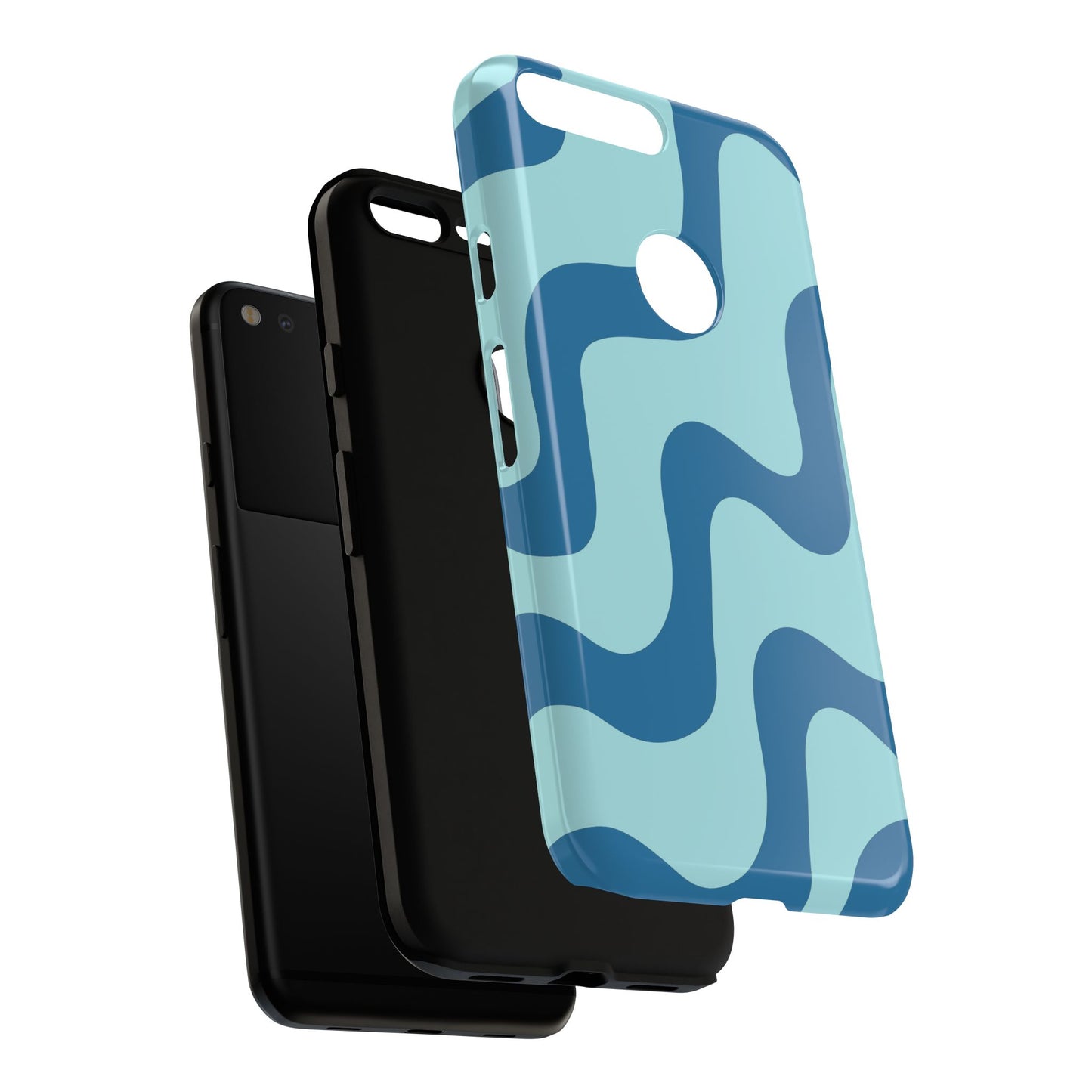 Blue unique designed Tough Case