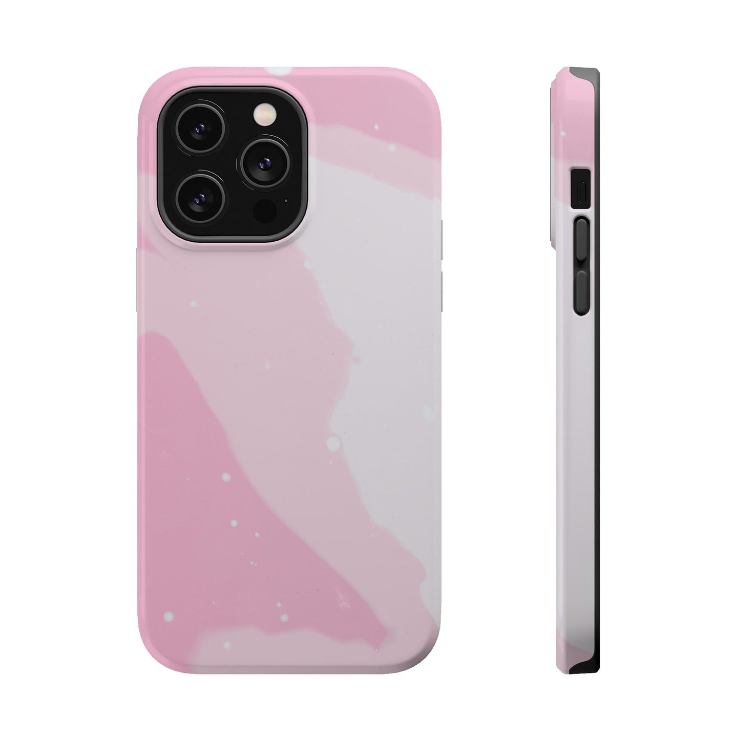Pink and White Magnetic Tough Case