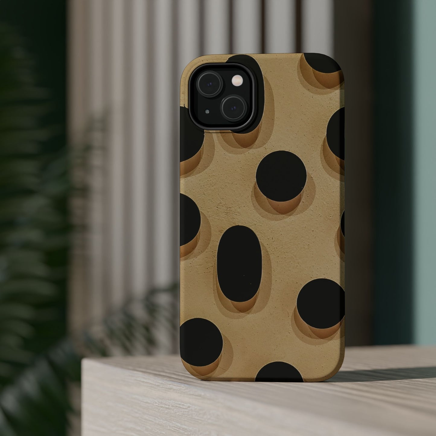 Leopard polka dot Magnetic Tough Case