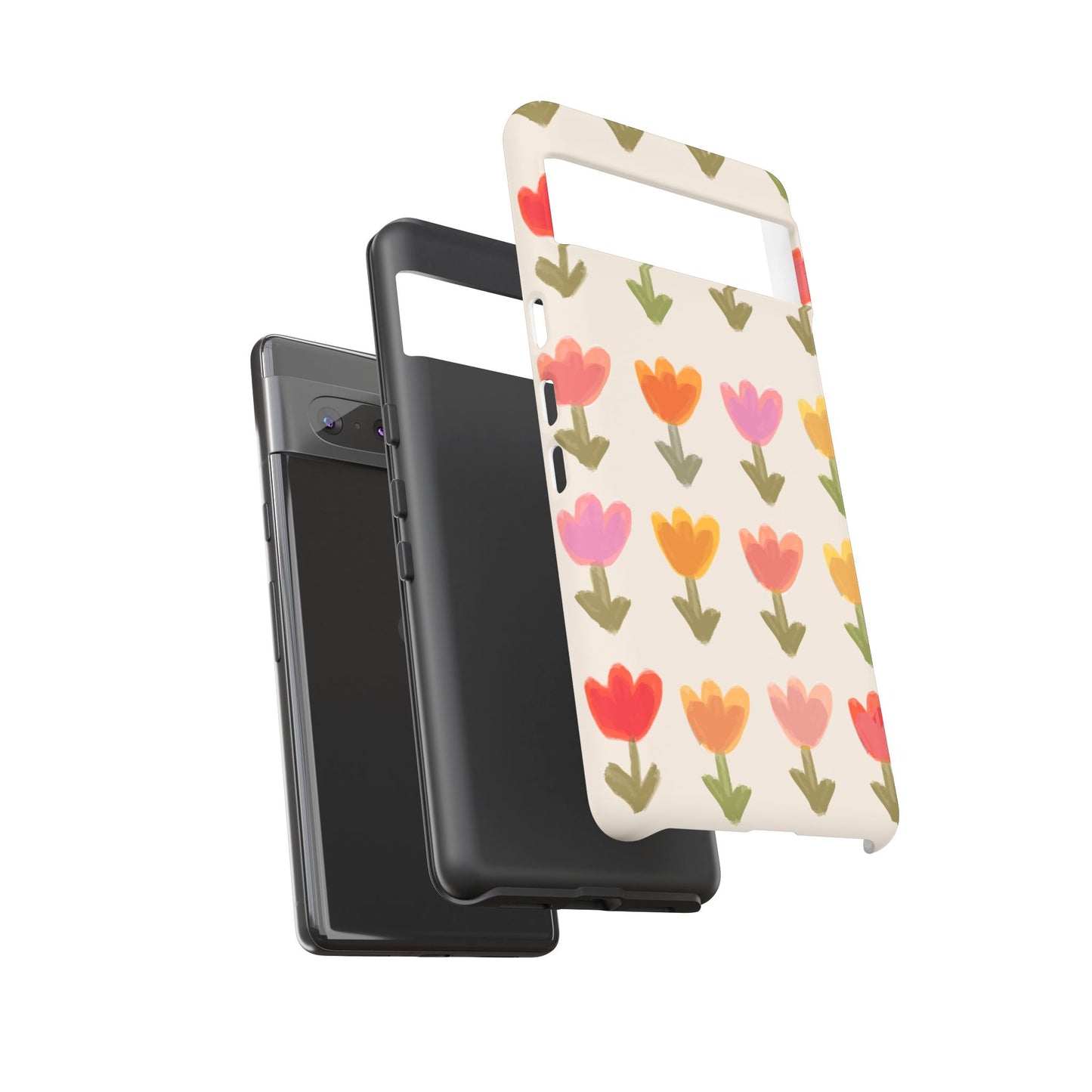 Pastel Flowers Tough Case