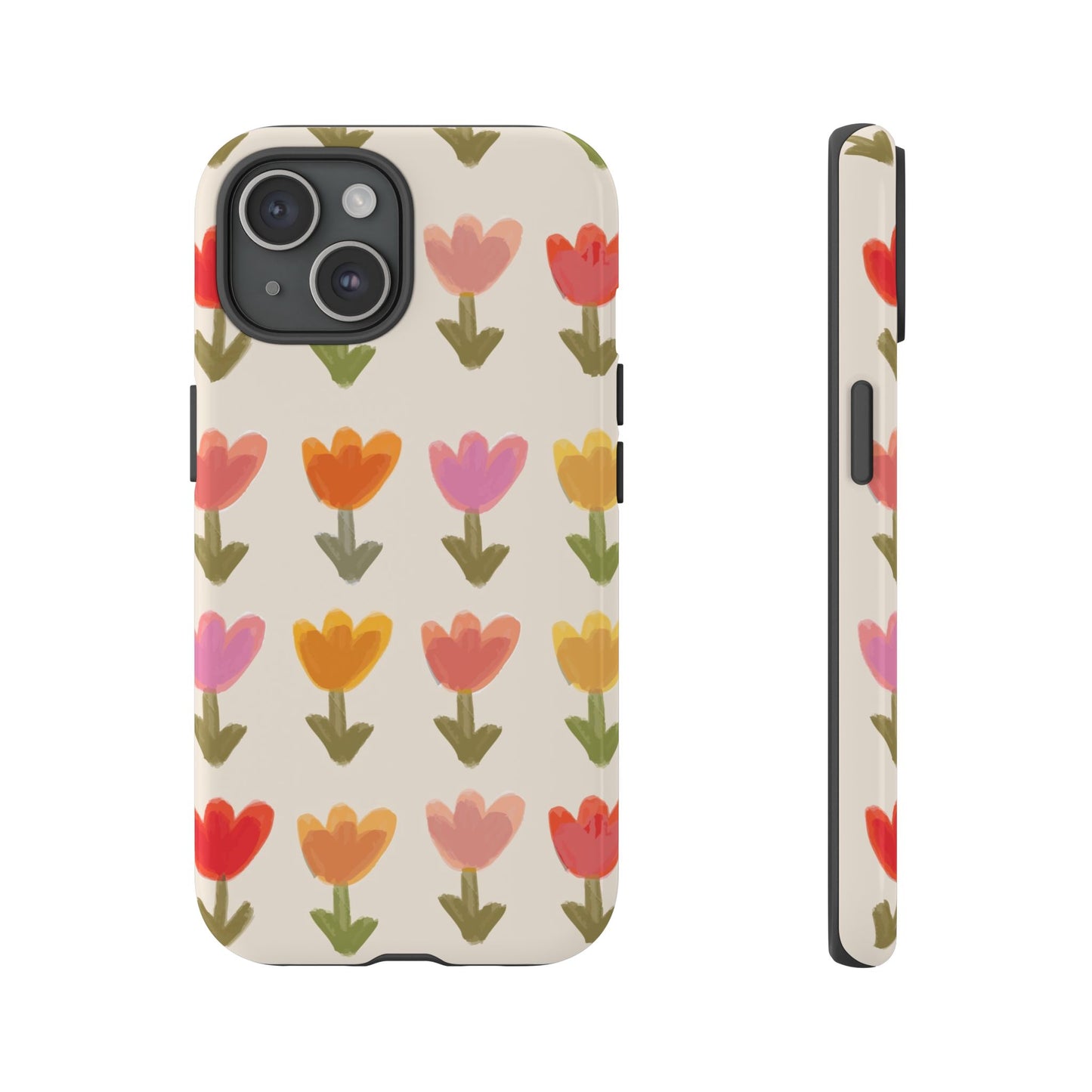 Pastel Flowers Tough Case