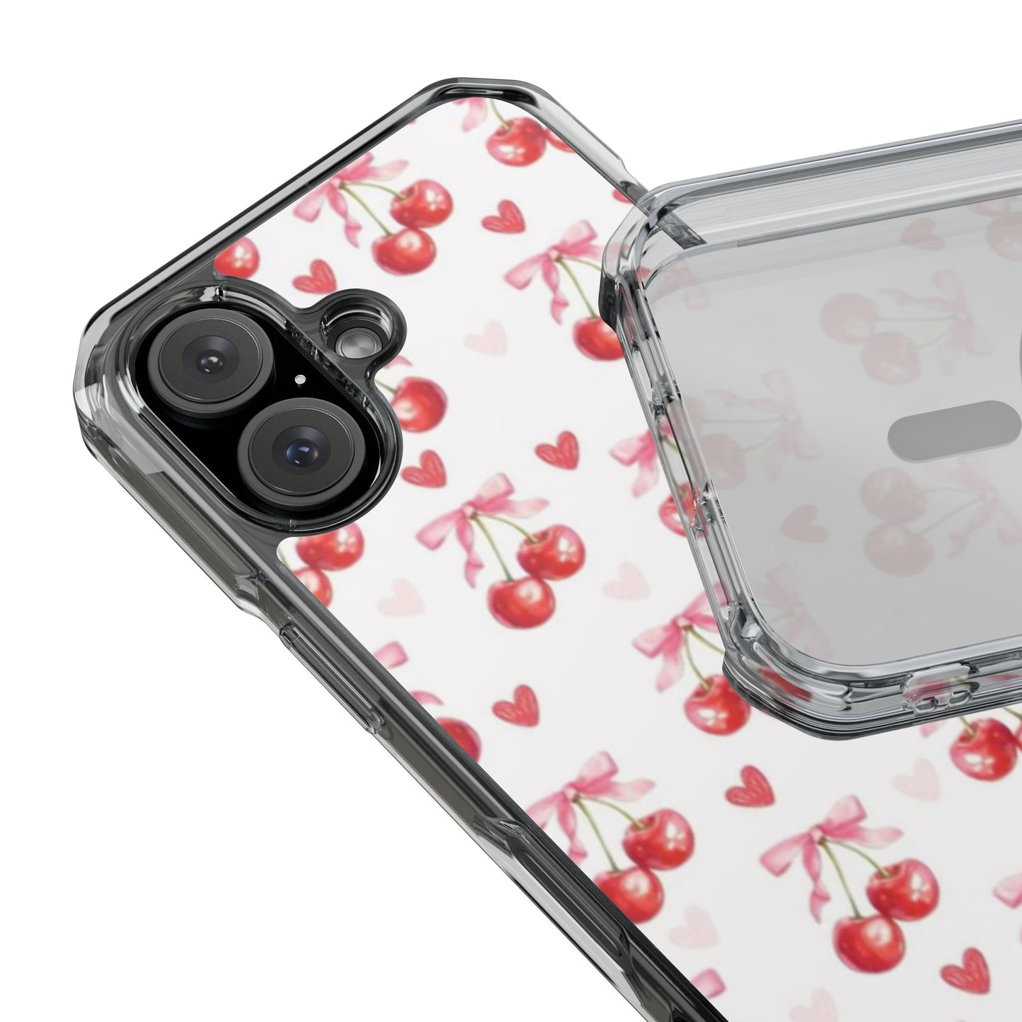 Coquette Cherries Magnetic Clear Impact Case