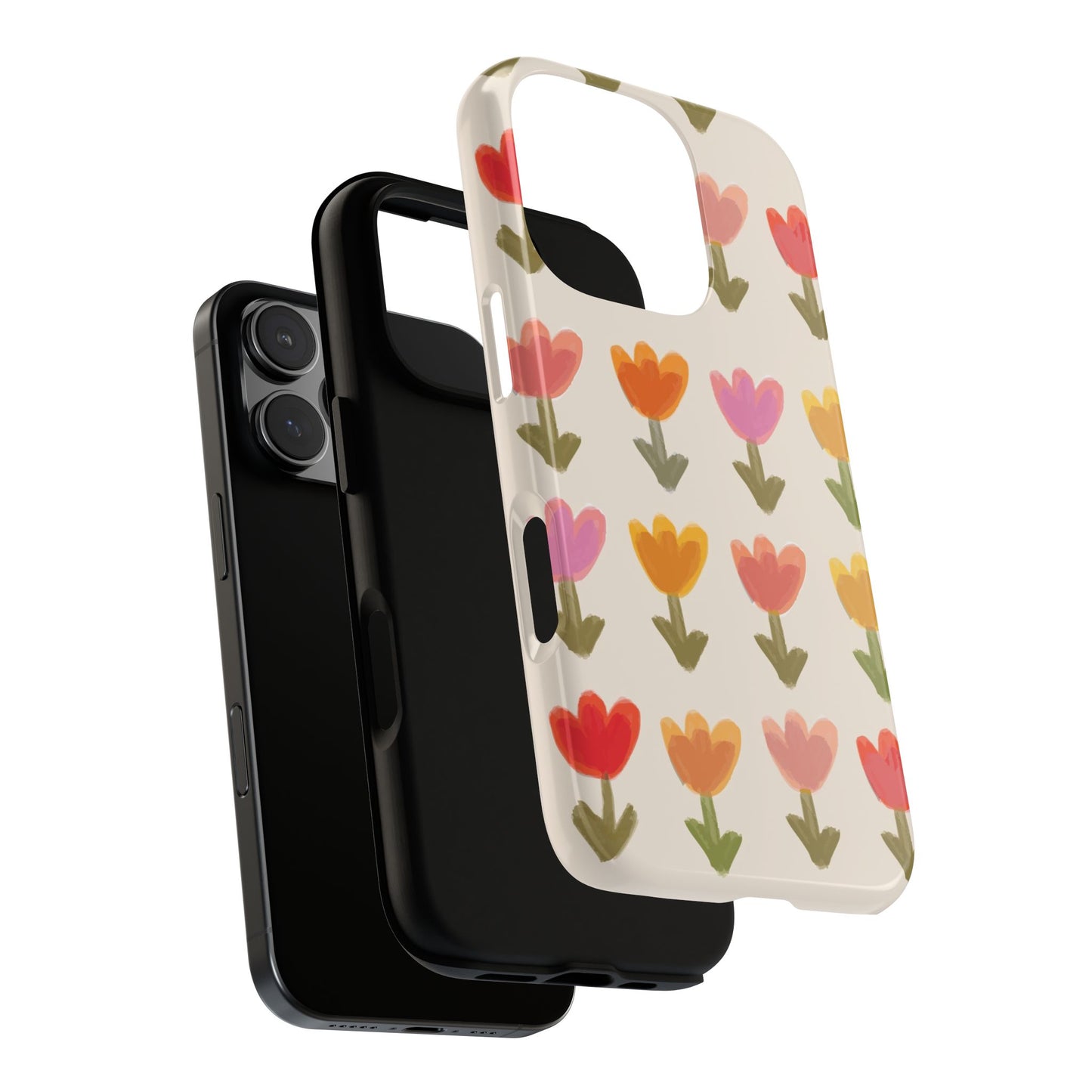 Pastel Flowers Tough Case