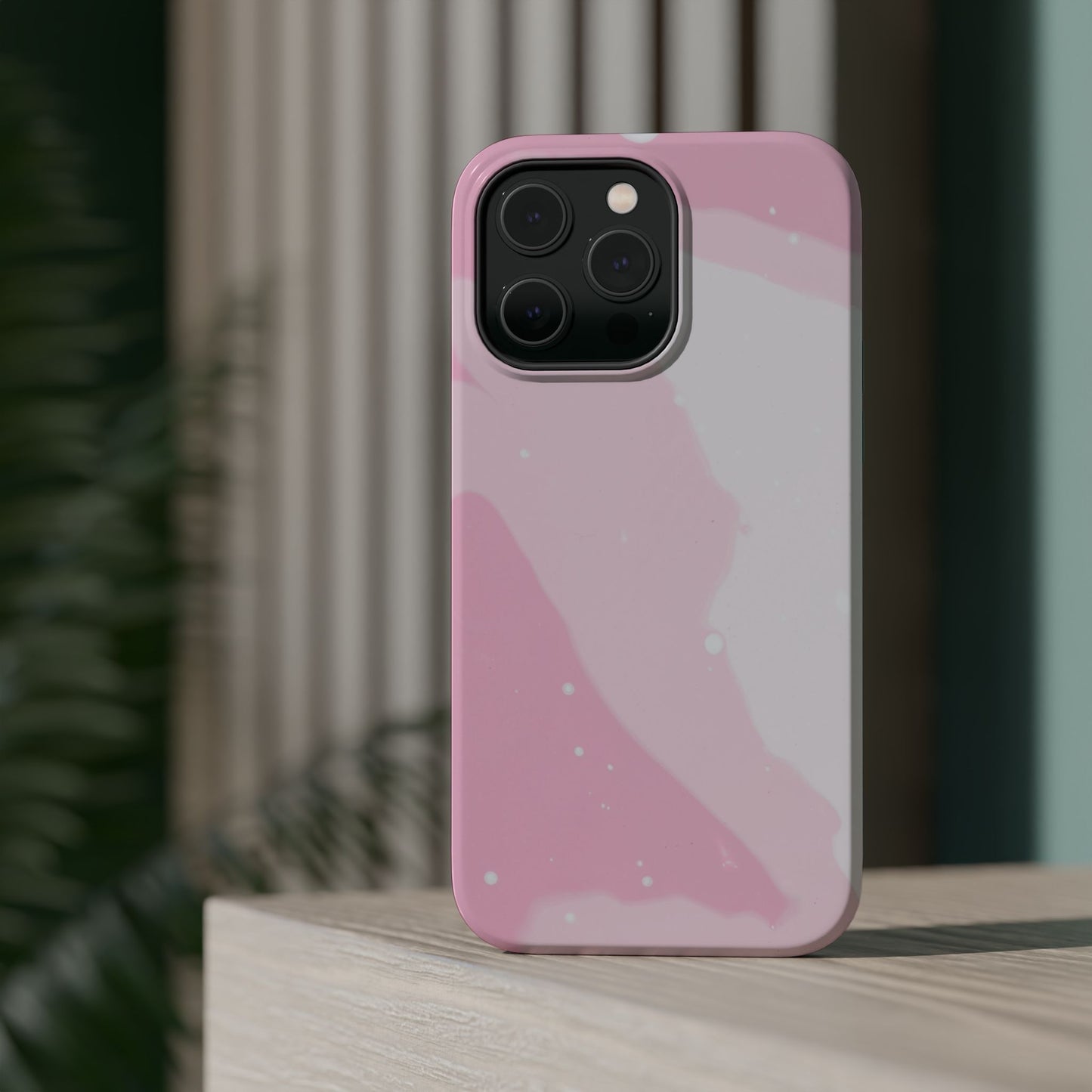 Pink and White Magnetic Tough Case