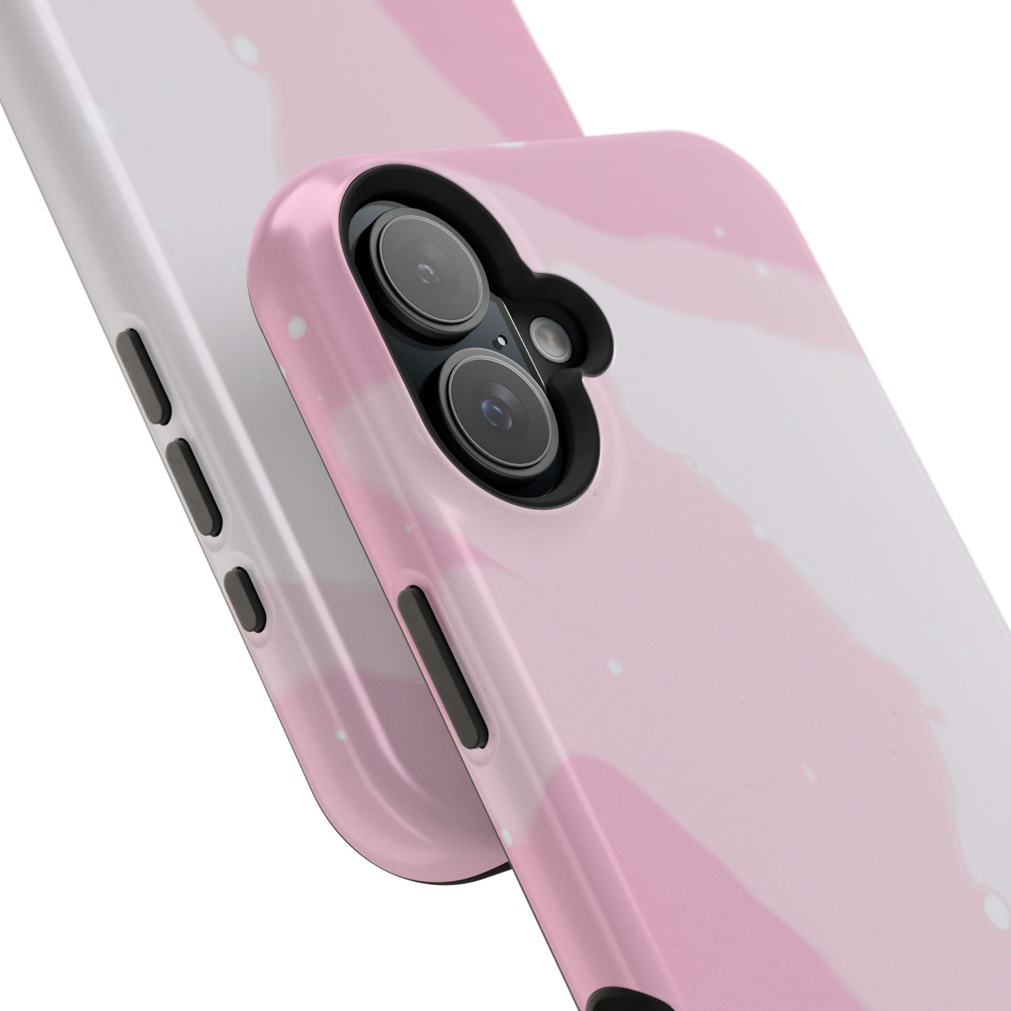 Pink and White Magnetic Tough Case