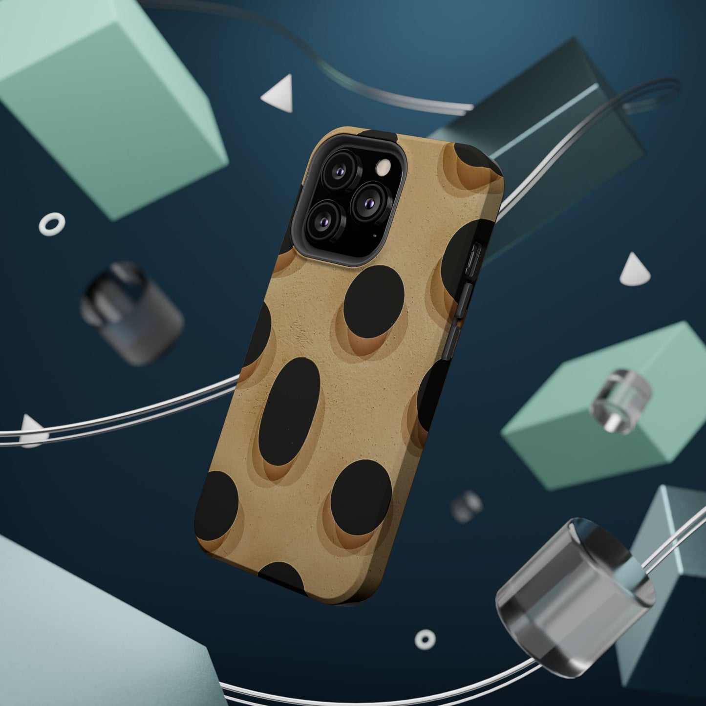 Leopard polka dot Magnetic Tough Case