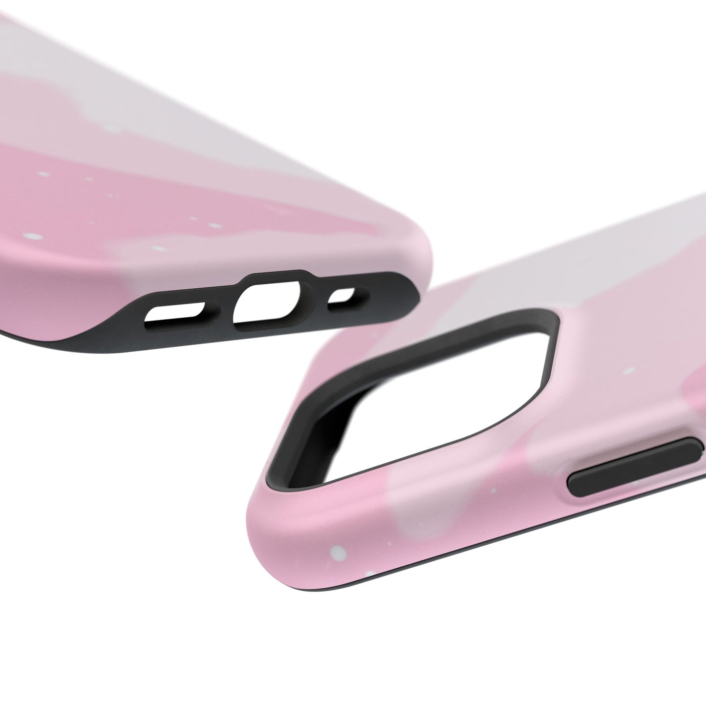 Pink and White Magnetic Tough Case