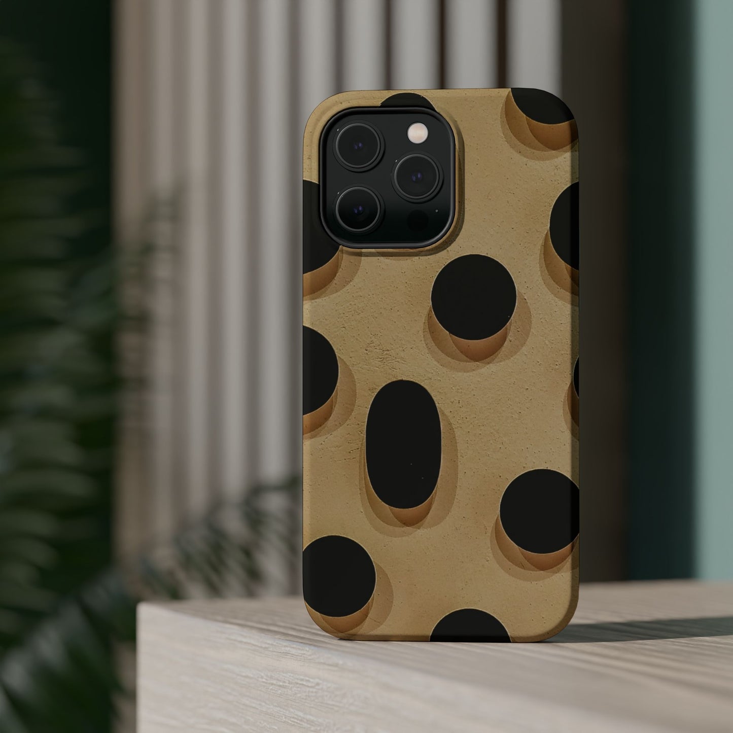 Leopard polka dot Magnetic Tough Case