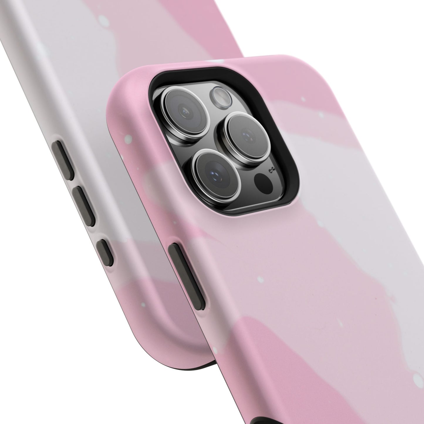 Pink and White Magnetic Tough Case