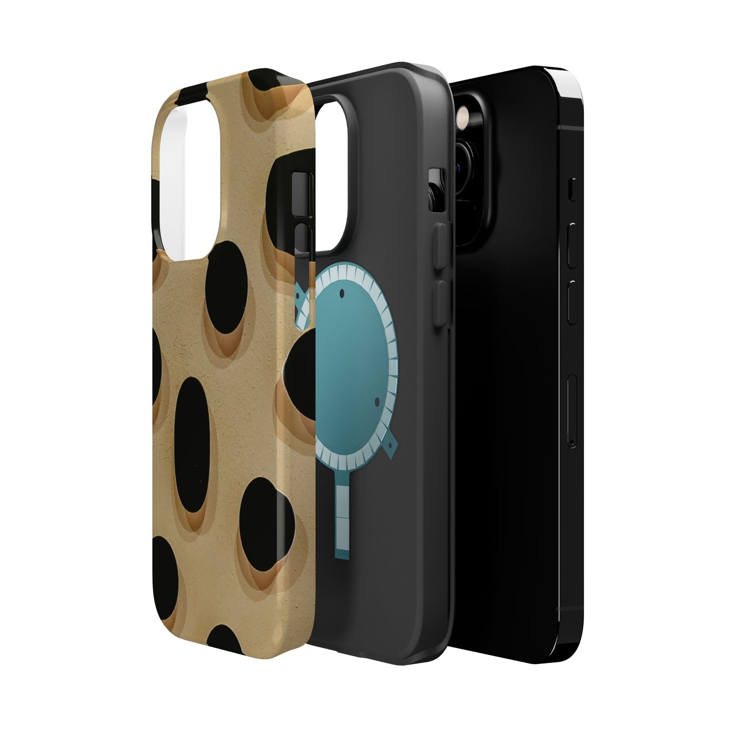 Leopard polka dot Magnetic Tough Case