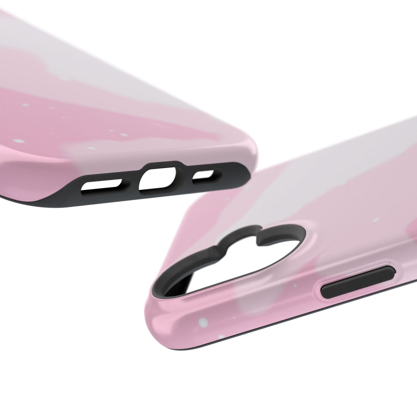 Pink and White Magnetic Tough Case