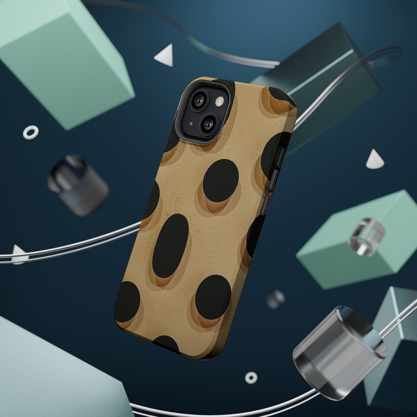 Leopard polka dot Magnetic Tough Case