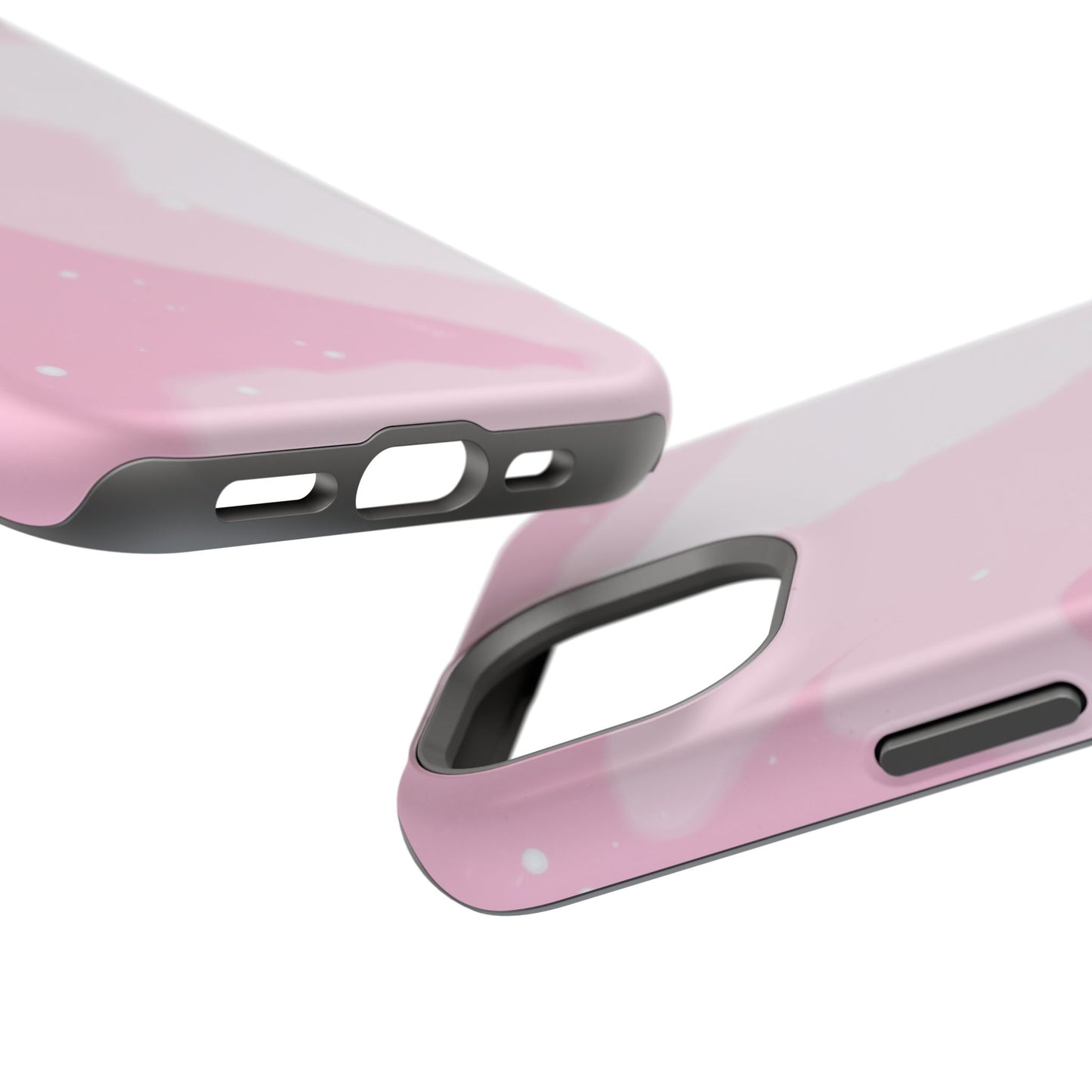 Pink and White Magnetic Tough Case