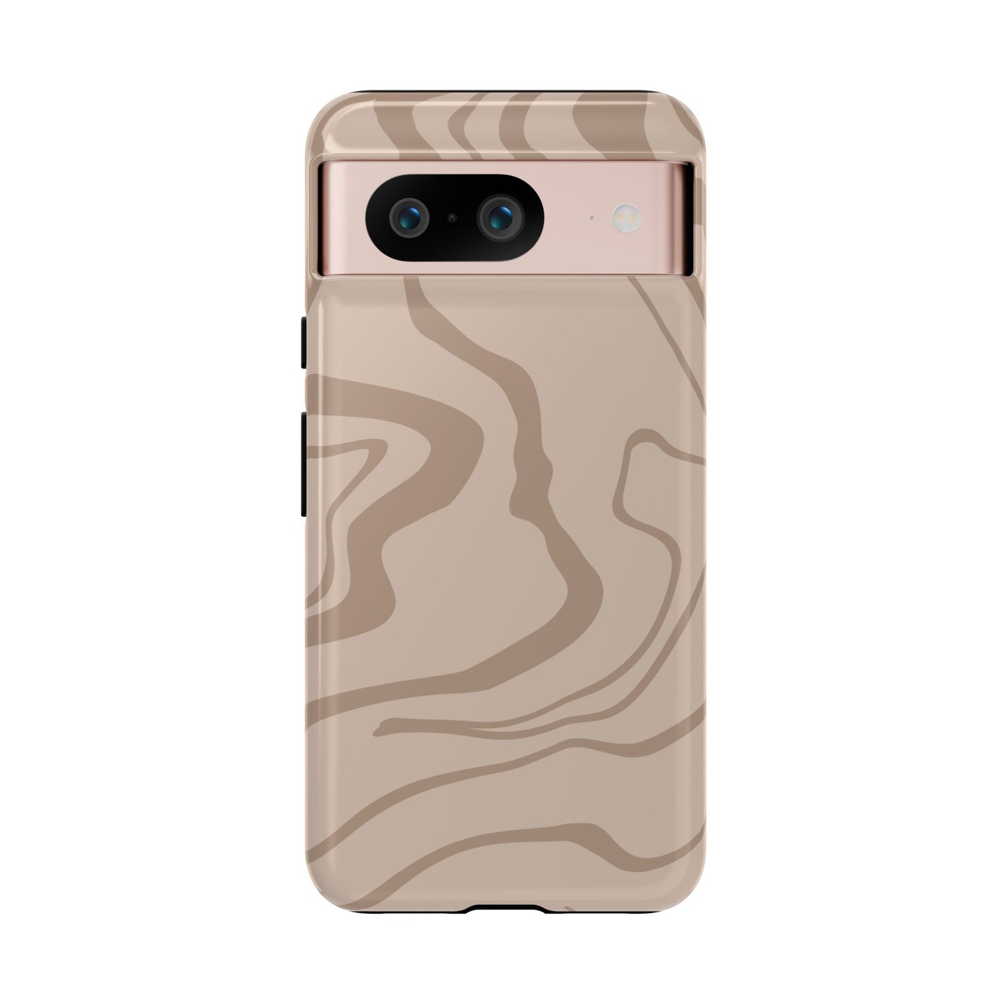 Beige designed Tough Case