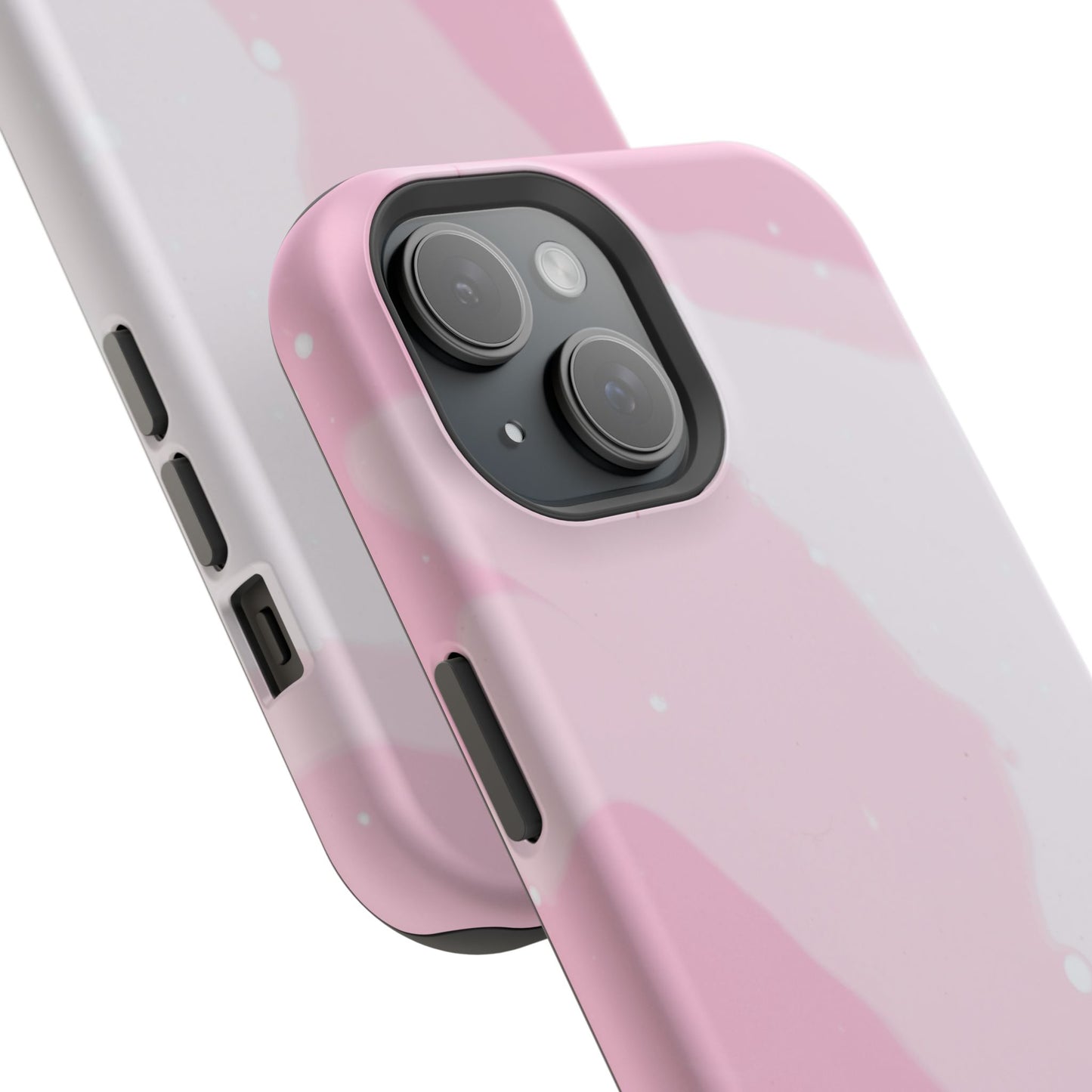 Pink and White Magnetic Tough Case