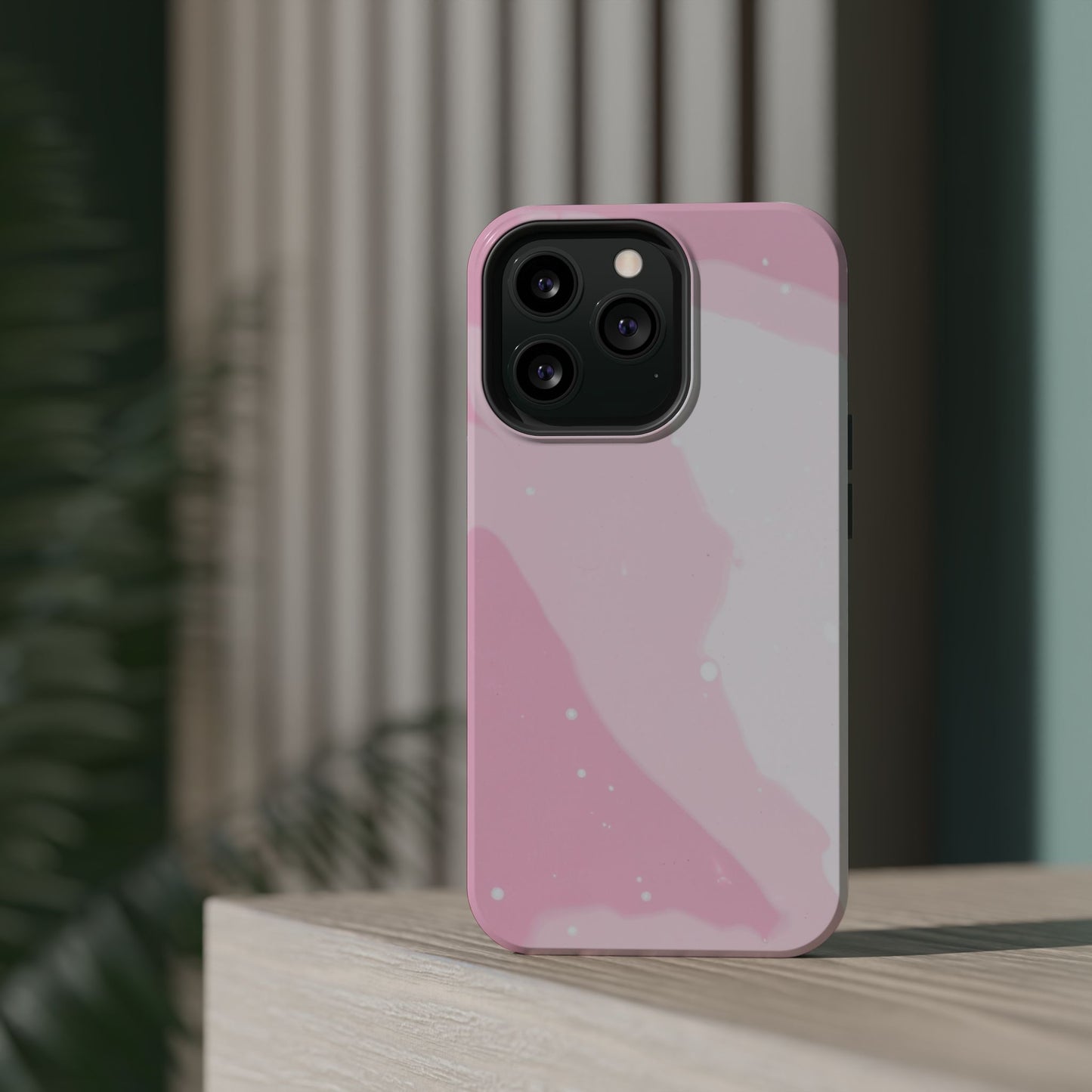 Pink and White Magnetic Tough Case