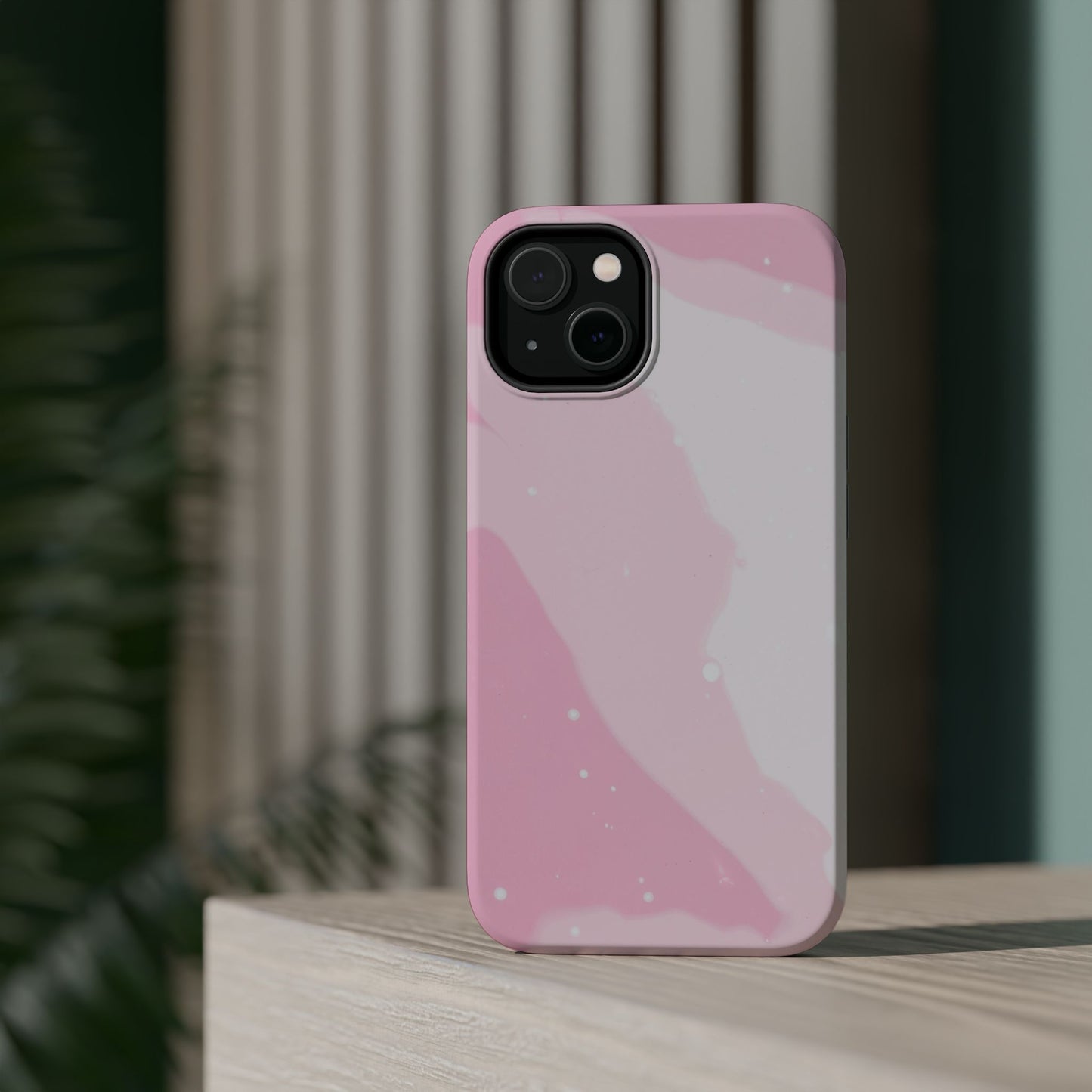 Pink and White Magnetic Tough Case
