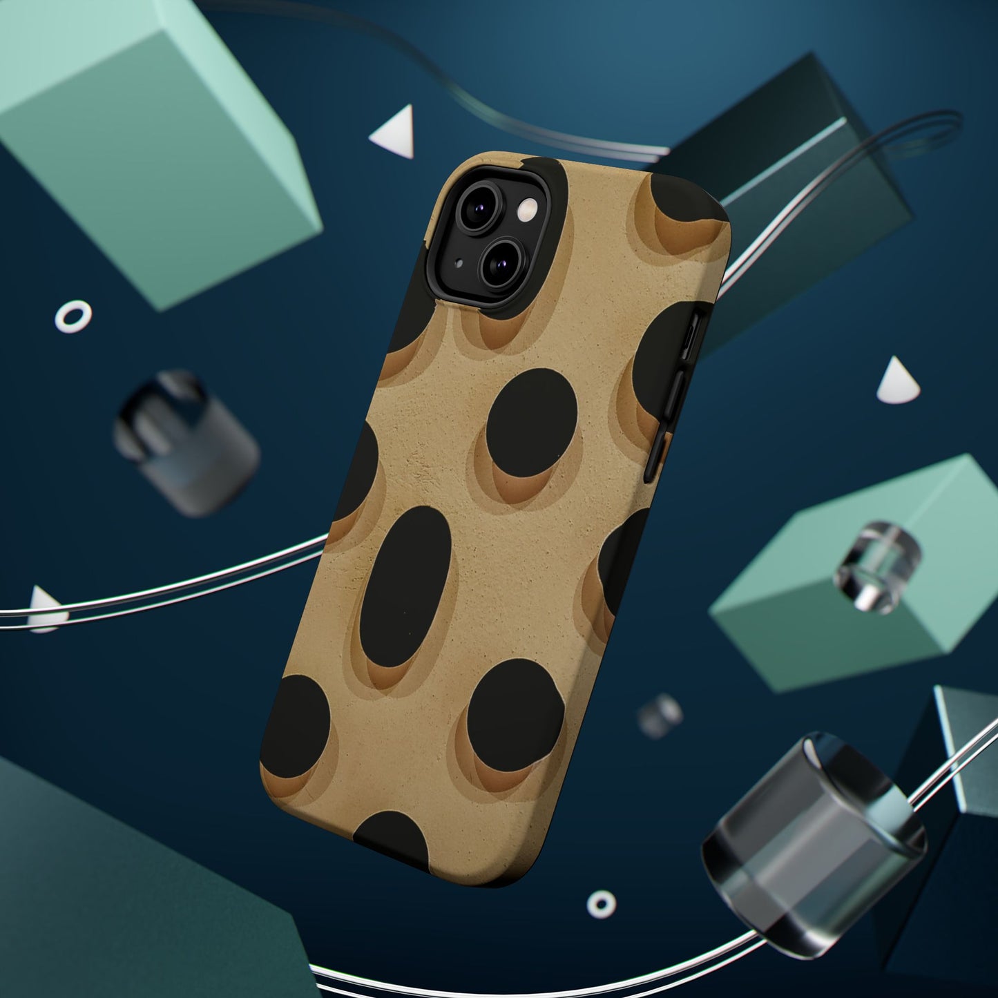 Leopard polka dot Magnetic Tough Case
