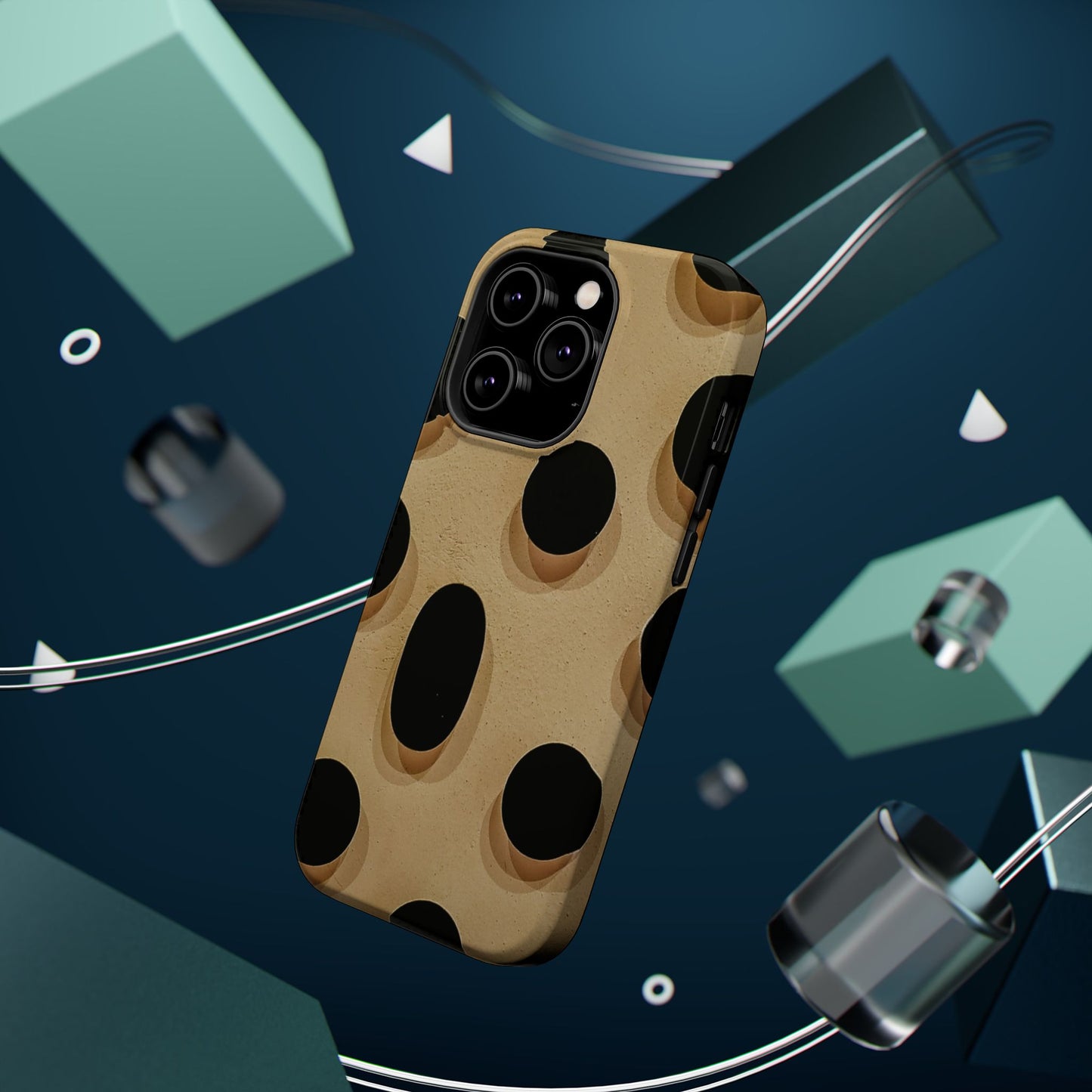 Leopard polka dot Magnetic Tough Case