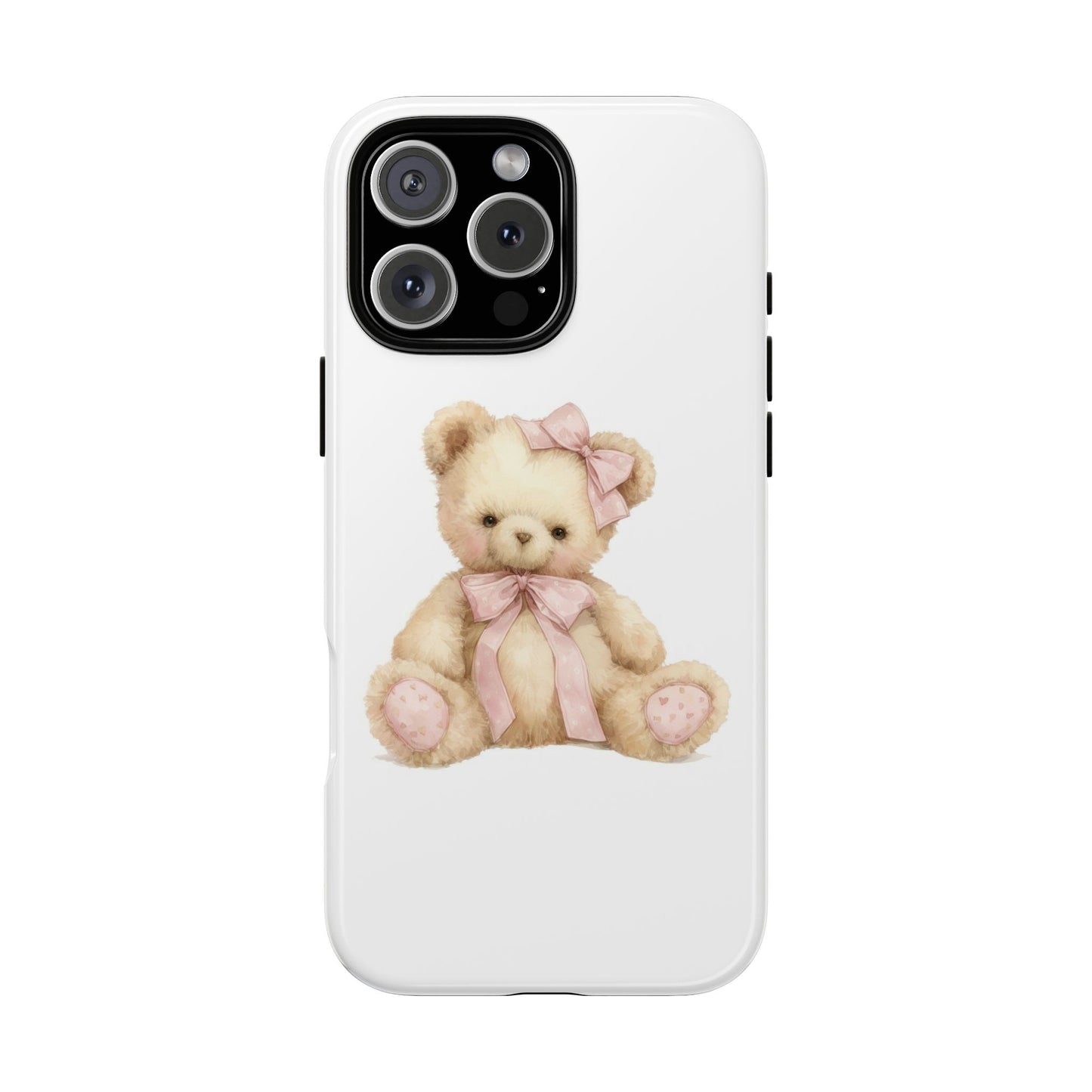 Coquette Teddy Bear Aesthetic Tough Phone Case