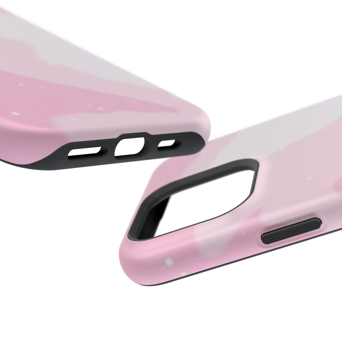 Pink and White Magnetic Tough Case