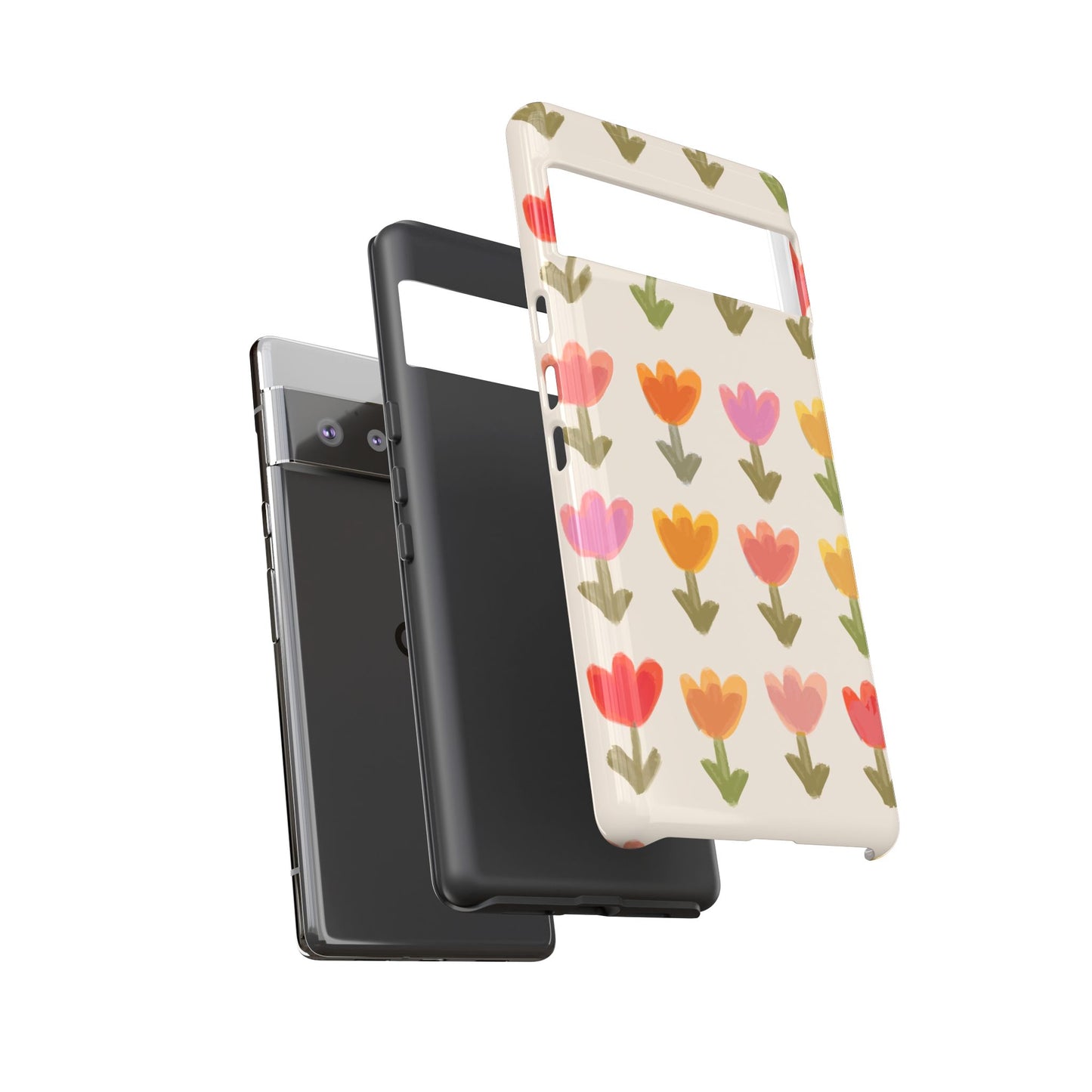 Pastel Flowers Tough Case