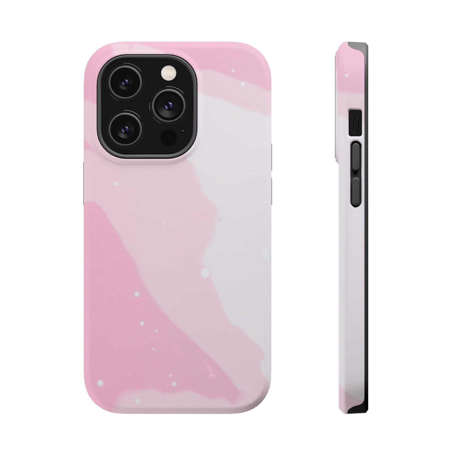 Pink and White Magnetic Tough Case