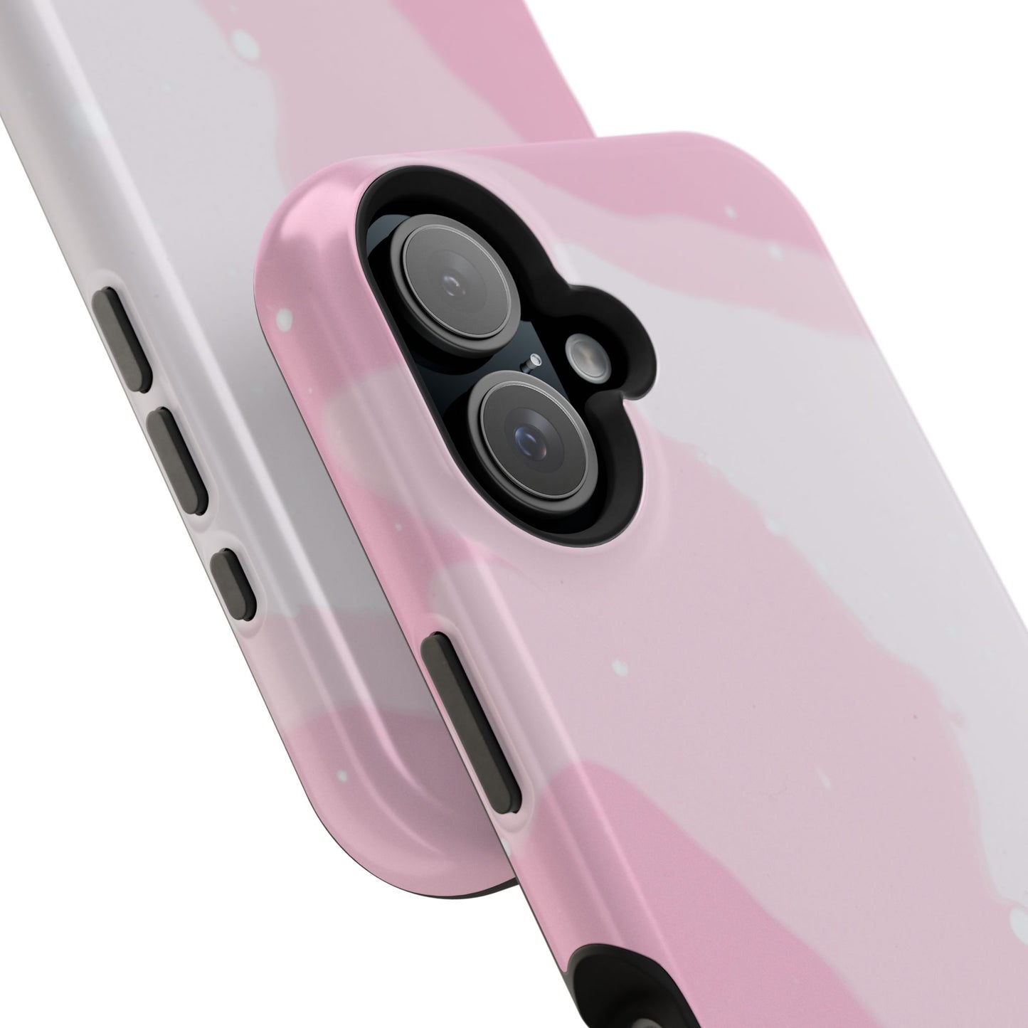 Pink and White Magnetic Tough Case
