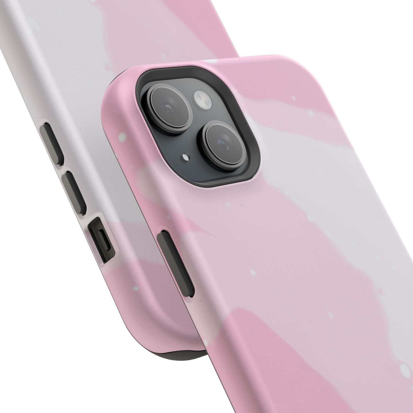 Pink and White Magnetic Tough Case