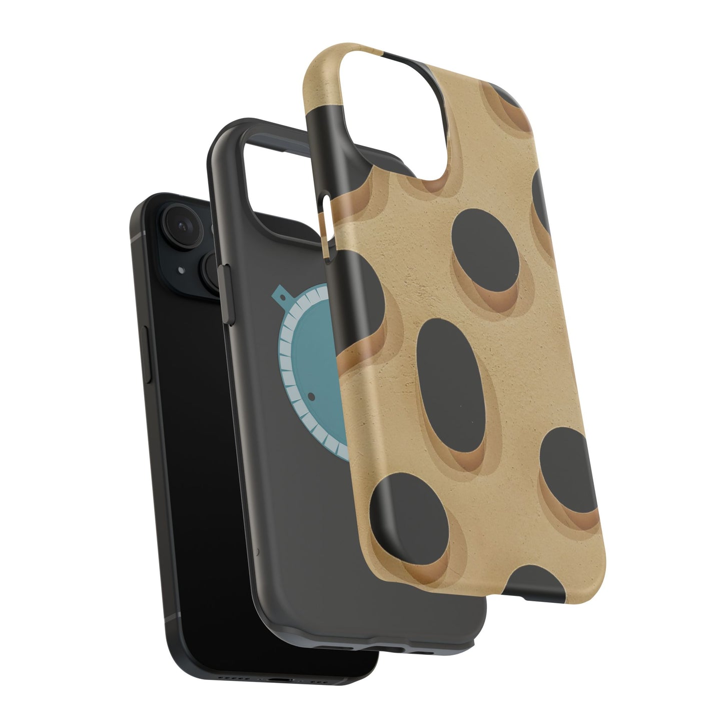 Leopard polka dot Magnetic Tough Case