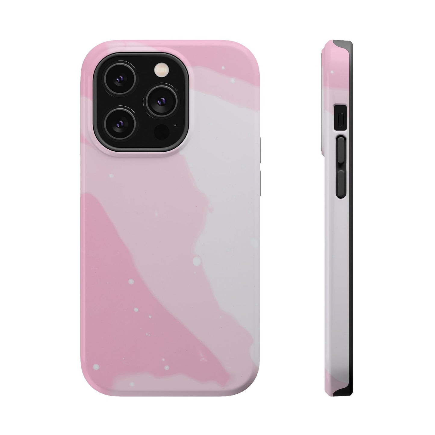 Pink and White Magnetic Tough Case