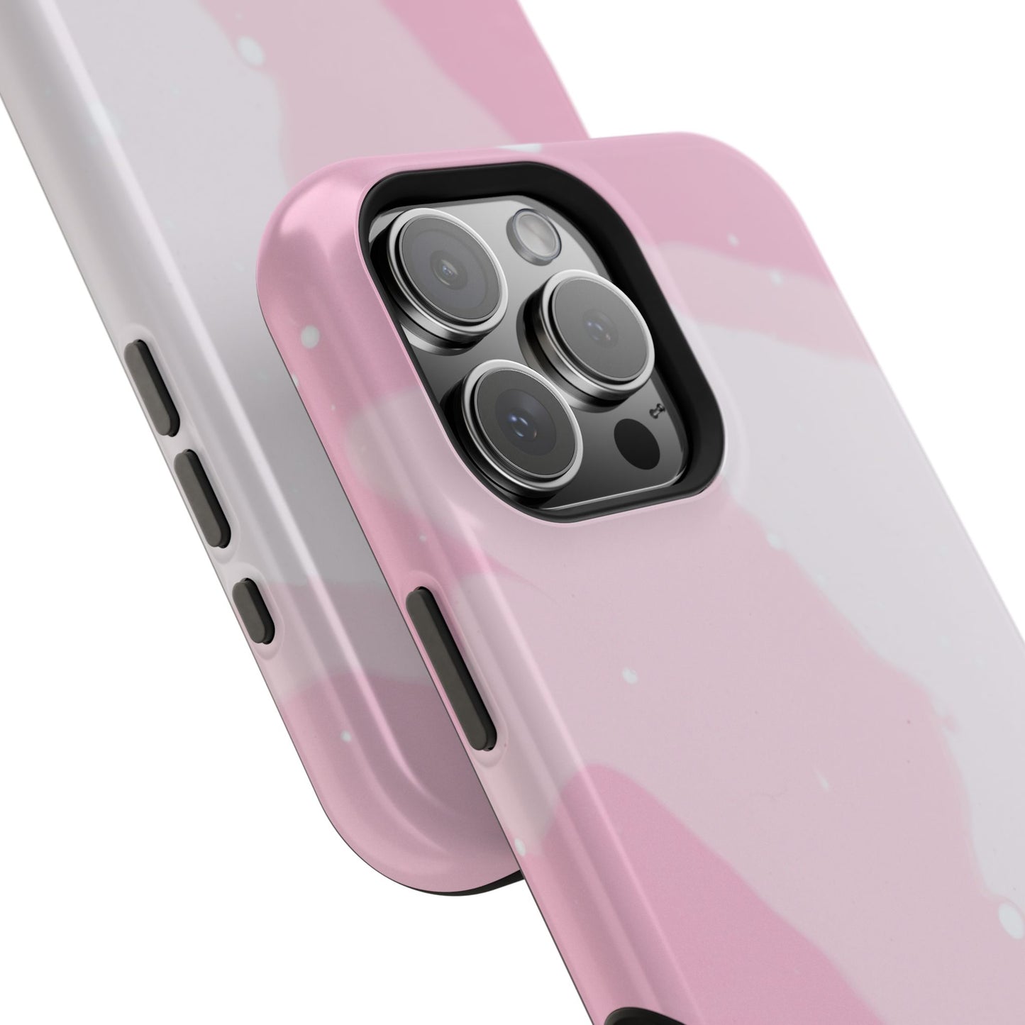 Pink and White Magnetic Tough Case