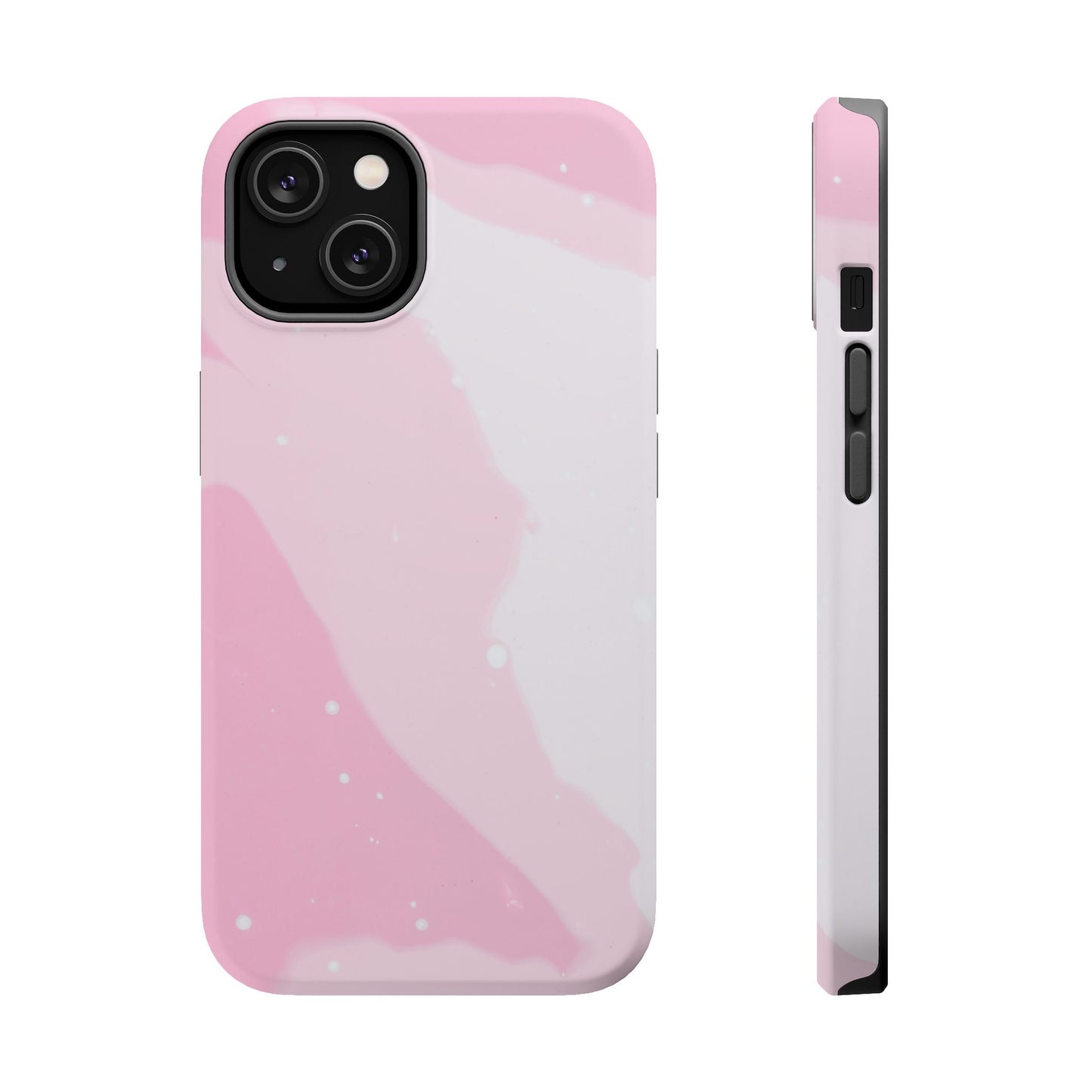 Pink and White Magnetic Tough Case