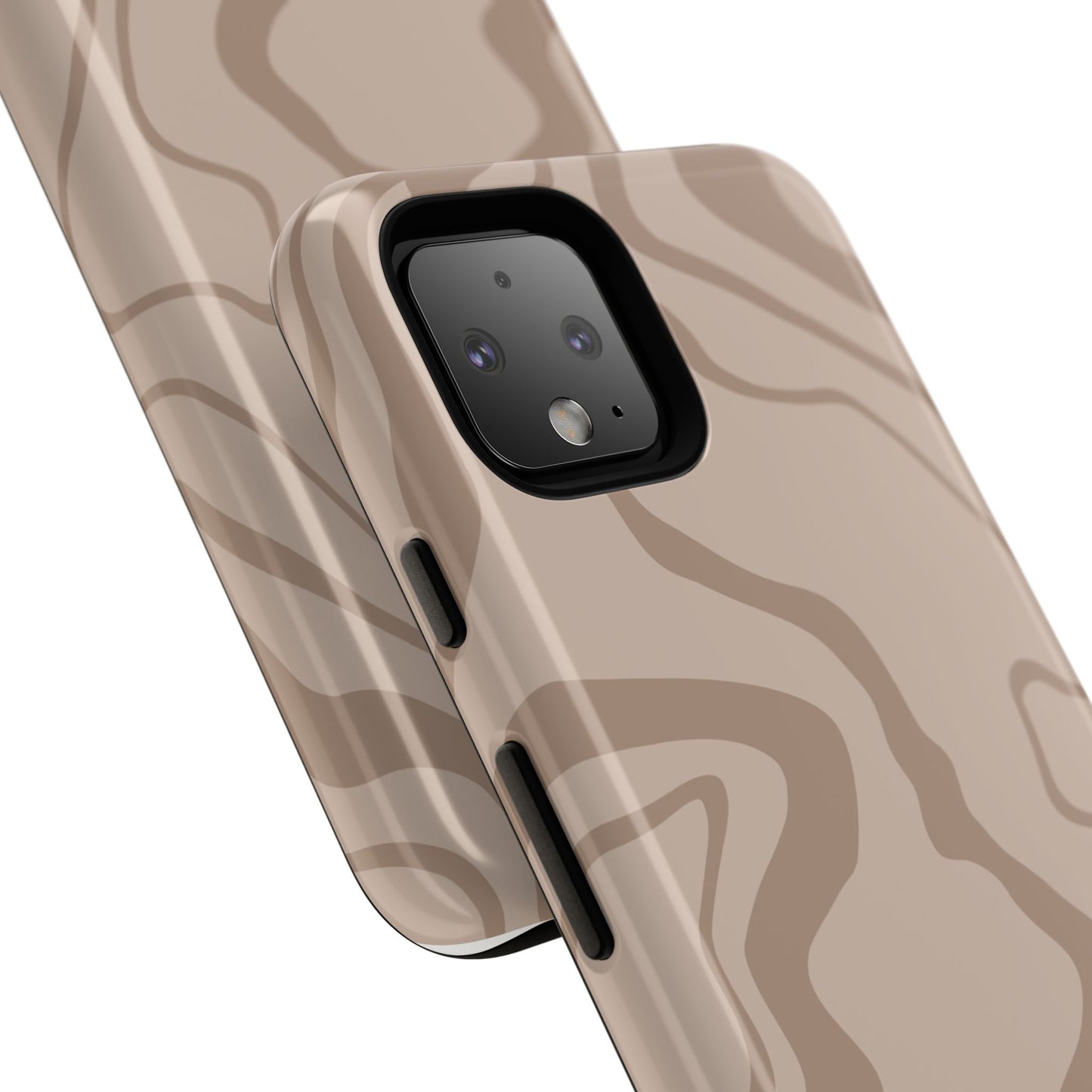 Beige designed Tough Case
